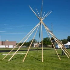 Tipi Poles | Authentic Pine Tipi Poles  Reliable Tent and Tipi