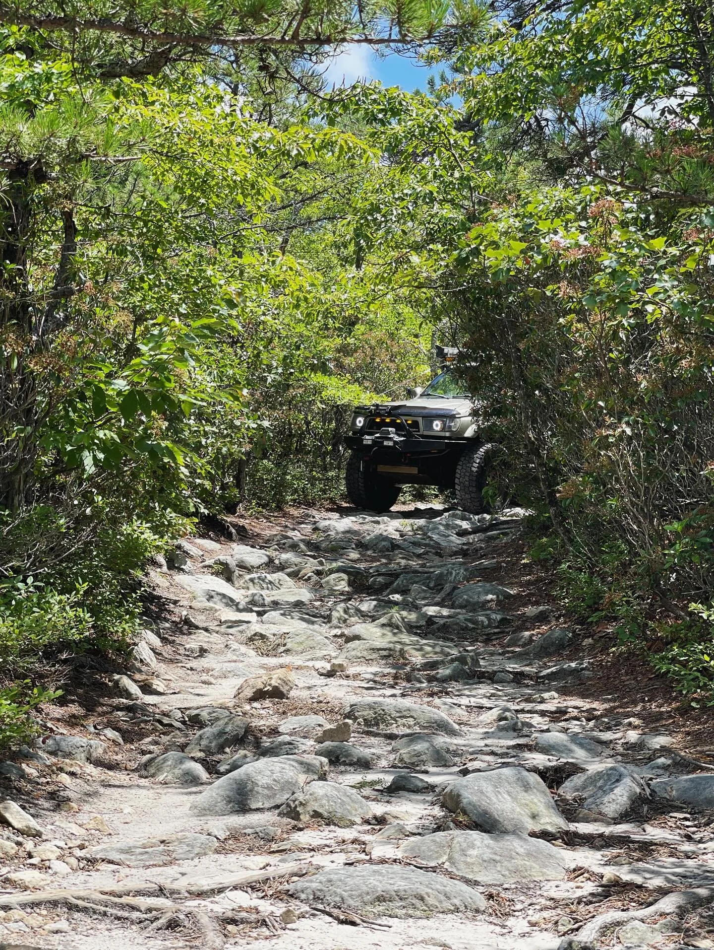 It&rsquo;s the weekend. It&rsquo;s time to get out there and act like we don&rsquo;t drive 20+ year old machines over rocks and hundreds of highway miles&hellip;good thing it&rsquo;s a @toyotausa 

#3rdgen4runner #toyota #4runner #yota #raleighyota #