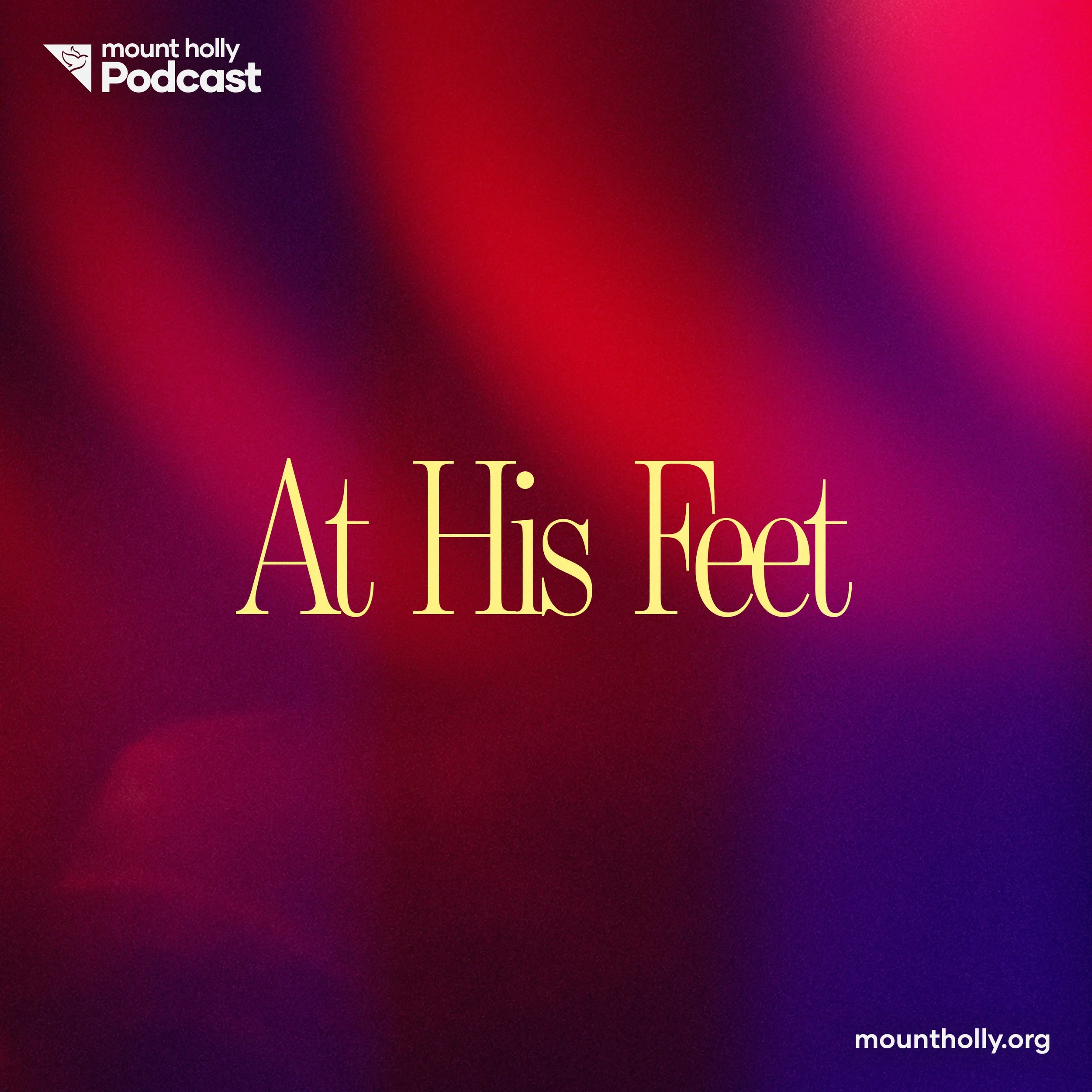 At His Feet