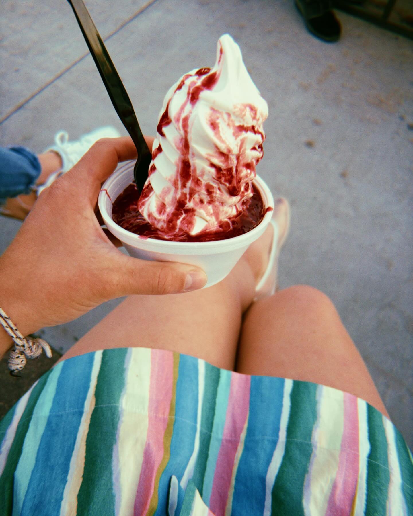 Spring hath sprung!!!!!!!!!!!!!!!!!!!!!!!!!!!!!!!!!!! 
A brief intermission to eat ice cream and (TMI) talk to a dermatologist about my sun burn hives.