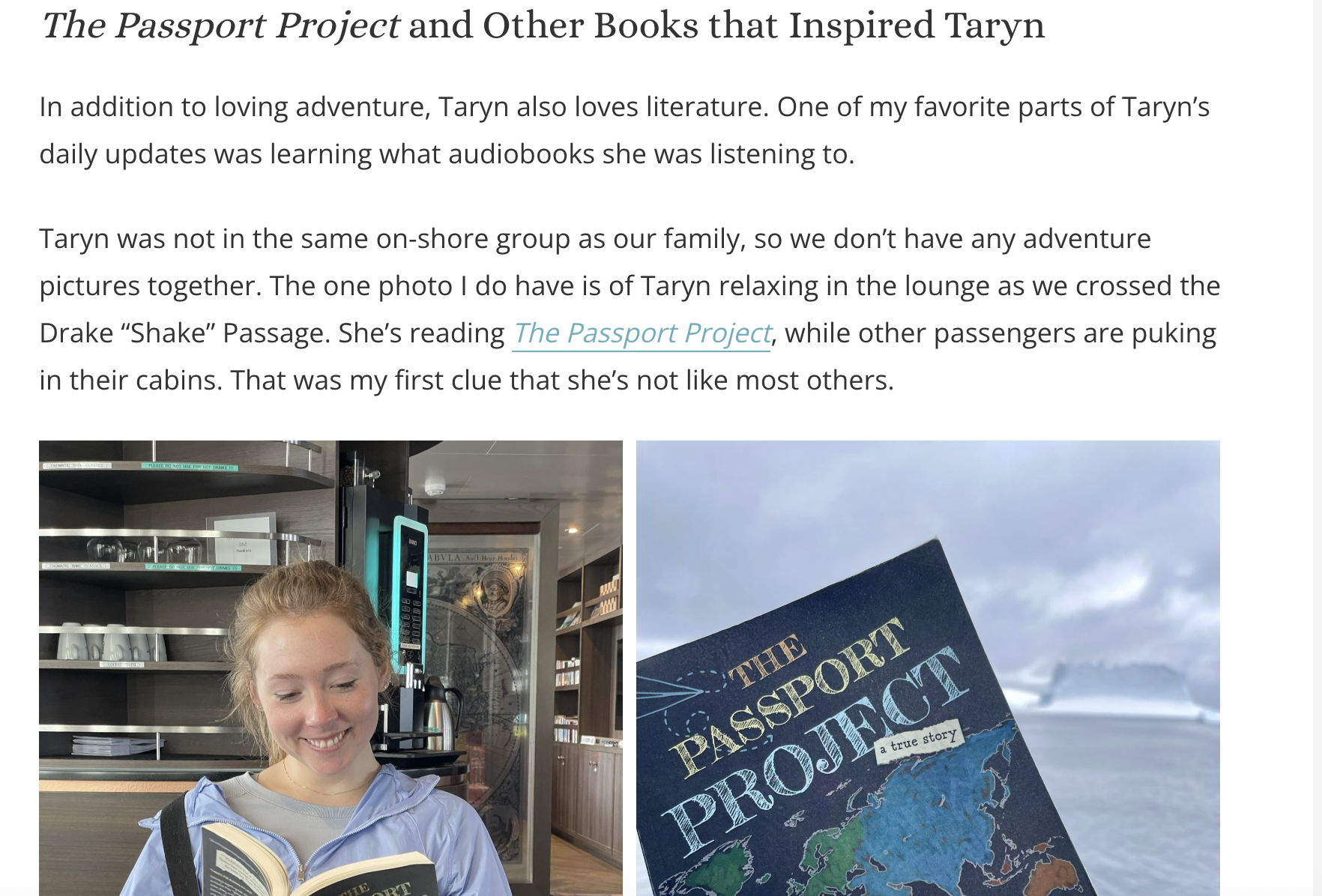 Taryn Smith speaks with Kellie McIntyre about rowing across the ocean with 4 Worn Passports