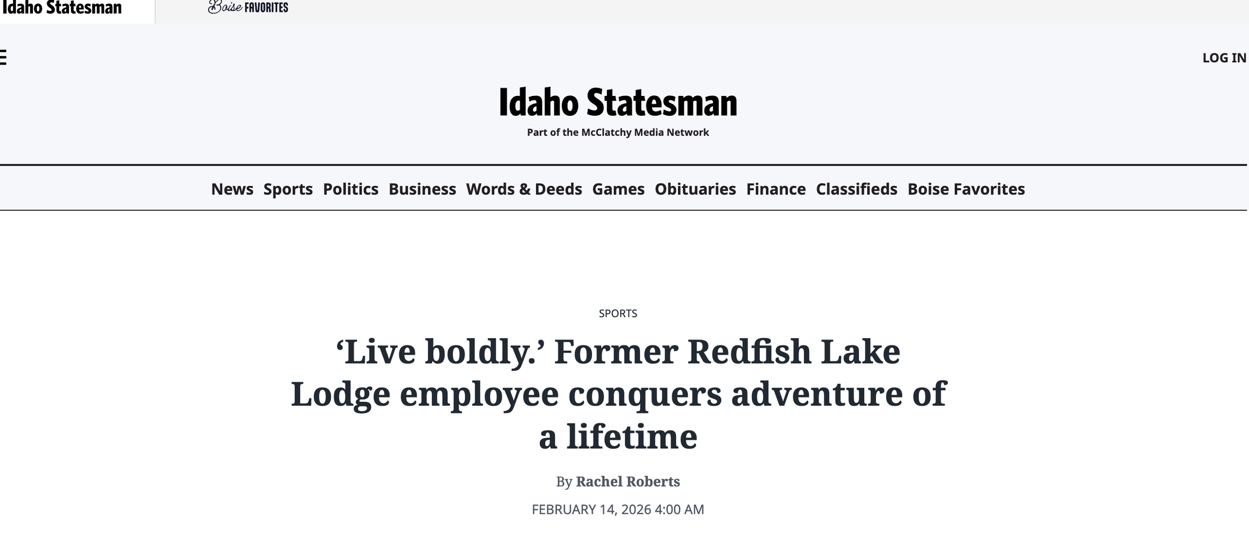 Taryn Smith, Former Redfish Lake Lodge Employee Finishes World's Toughest Row