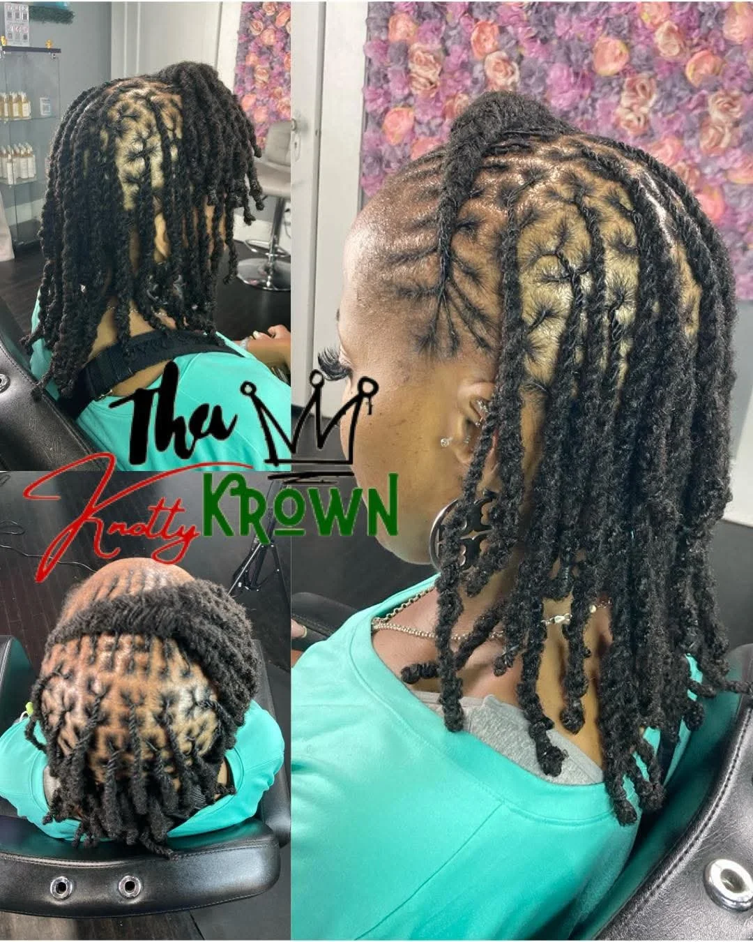 small locs rope twist