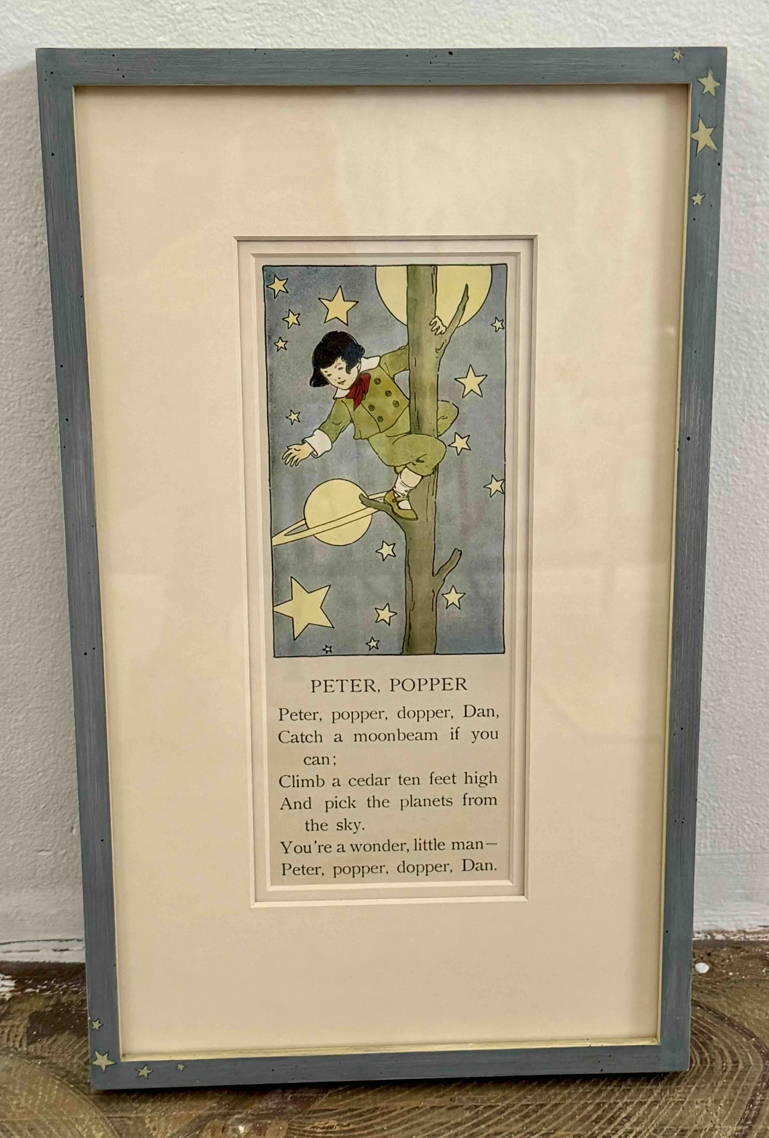 Framed Children's Art: Peter Popper
