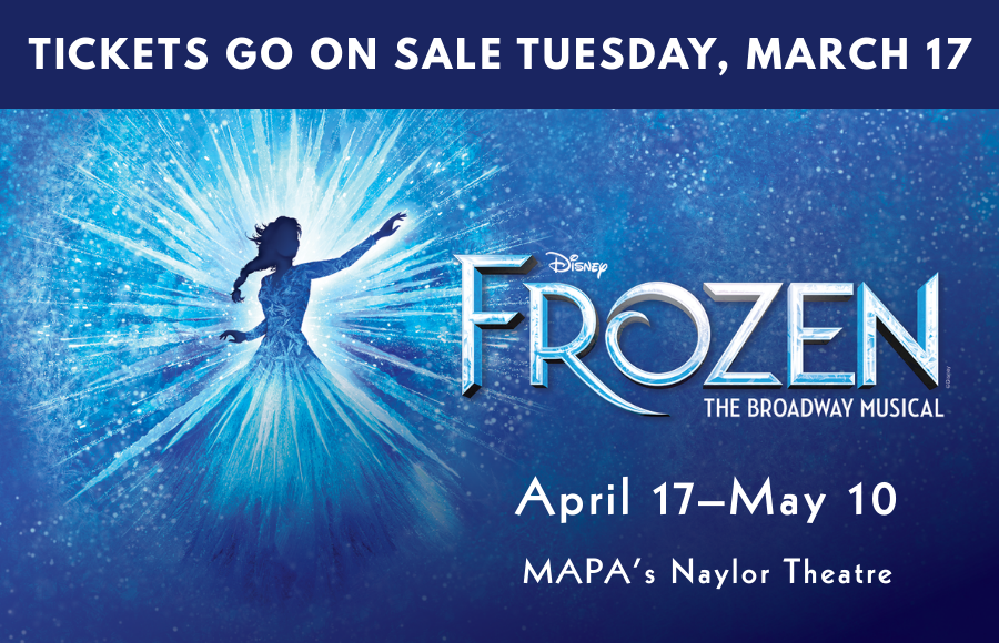 princess and icicles on blue background