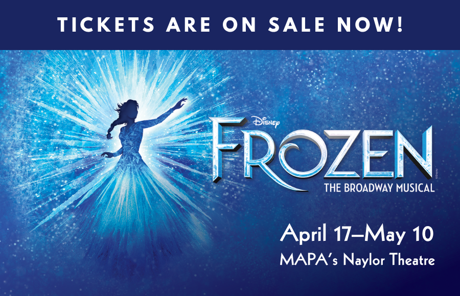 PRINCESS AND ICICLES ON BLUE BLACKGROUND