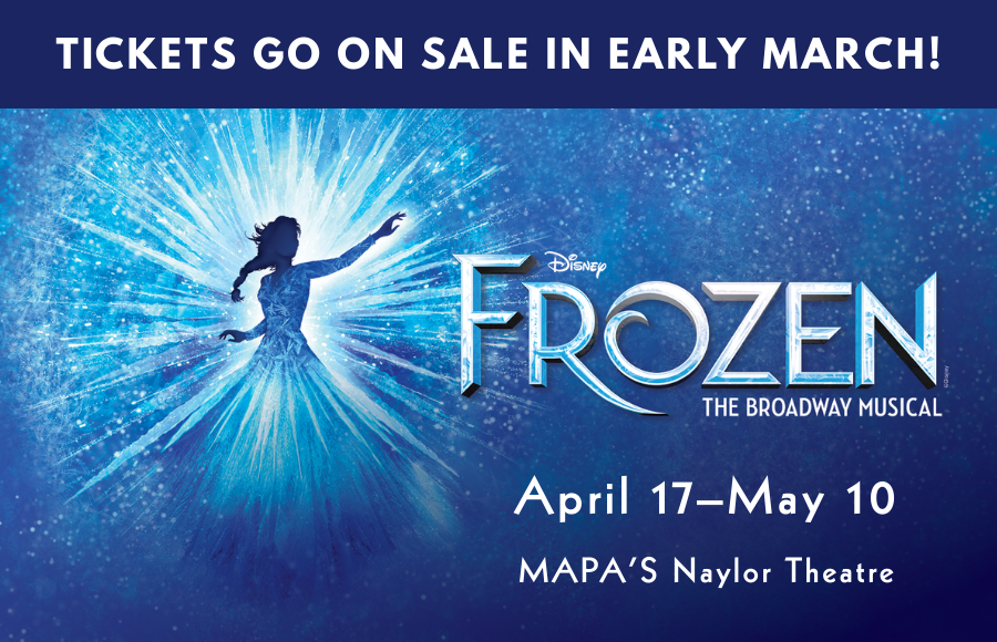 princess and icicles on blue background