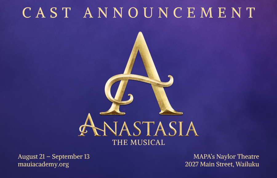 Gold A with the title Anastasia