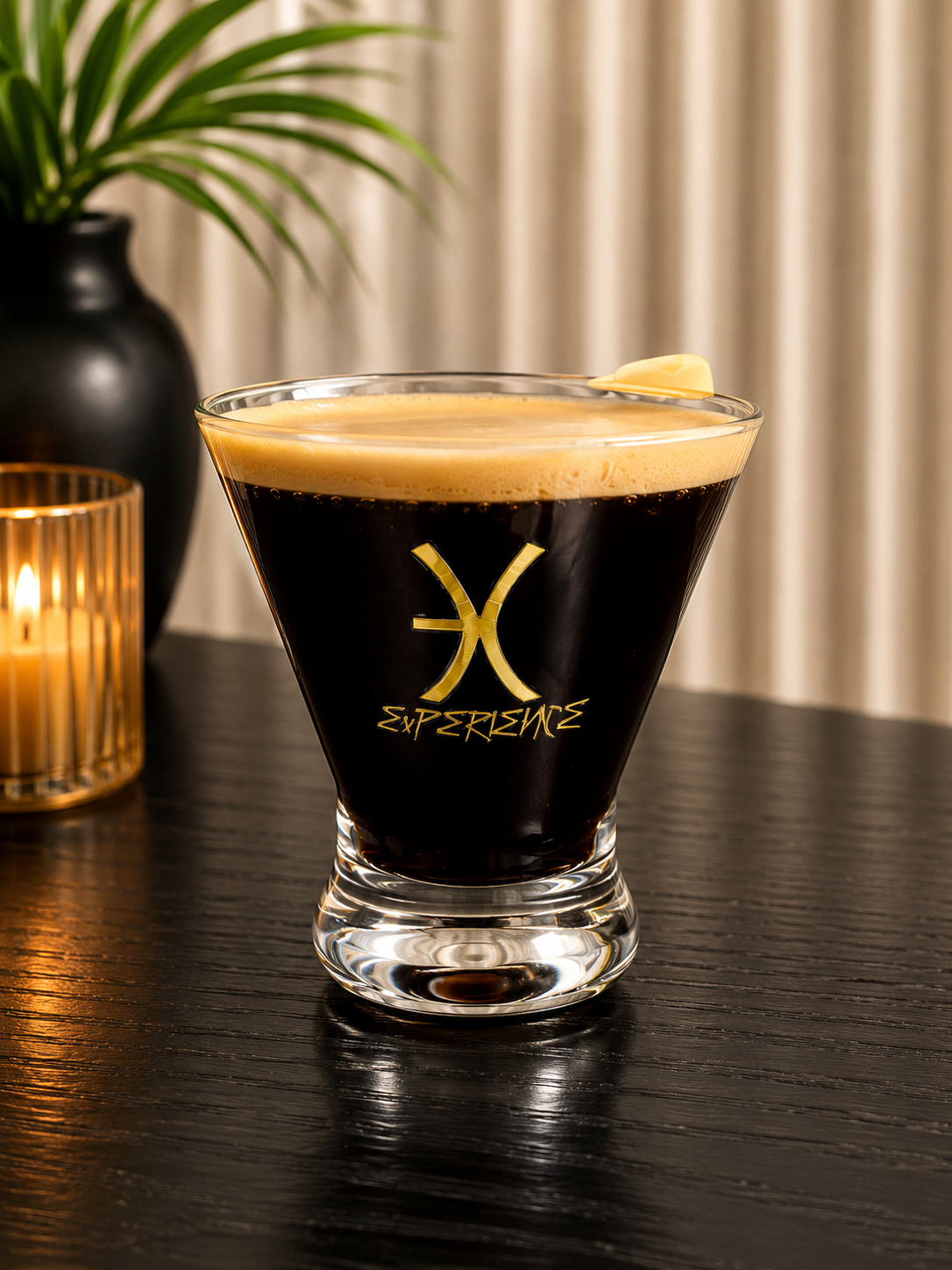 Signature Espresso Martini Glass Candle