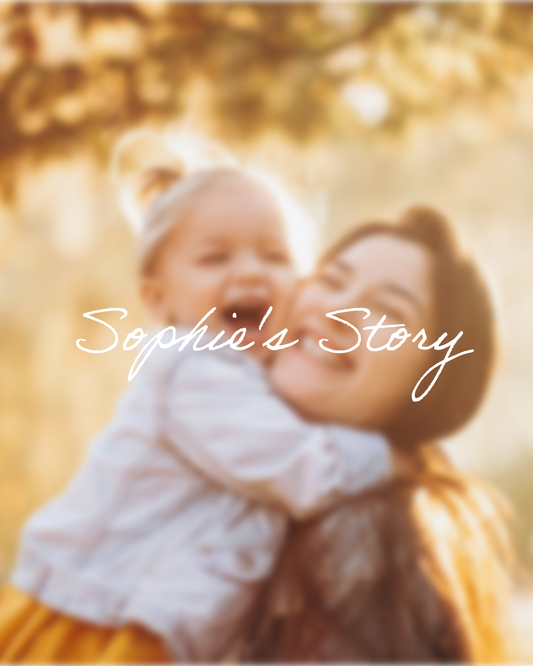 Sophie’s Story artwork published by SARA, showing a mother and child