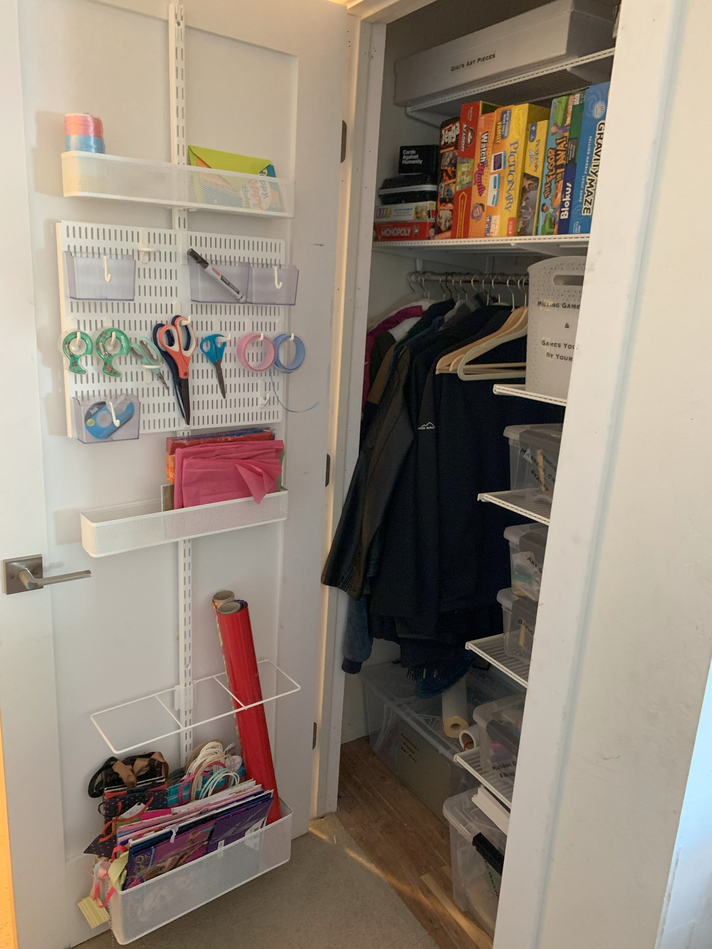 AFTER - HALL CLOSET