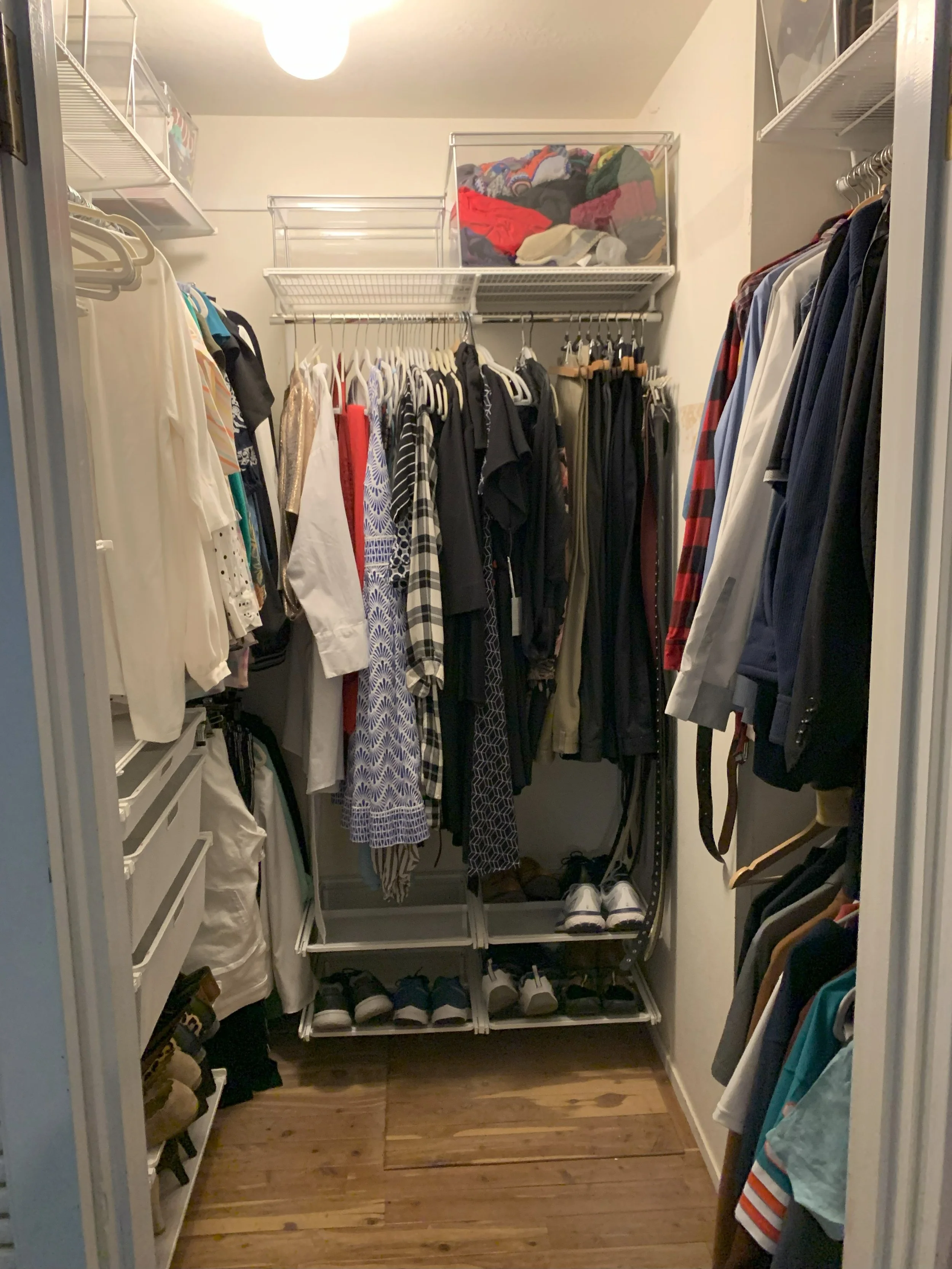 AFTER - MASTER CLOSET