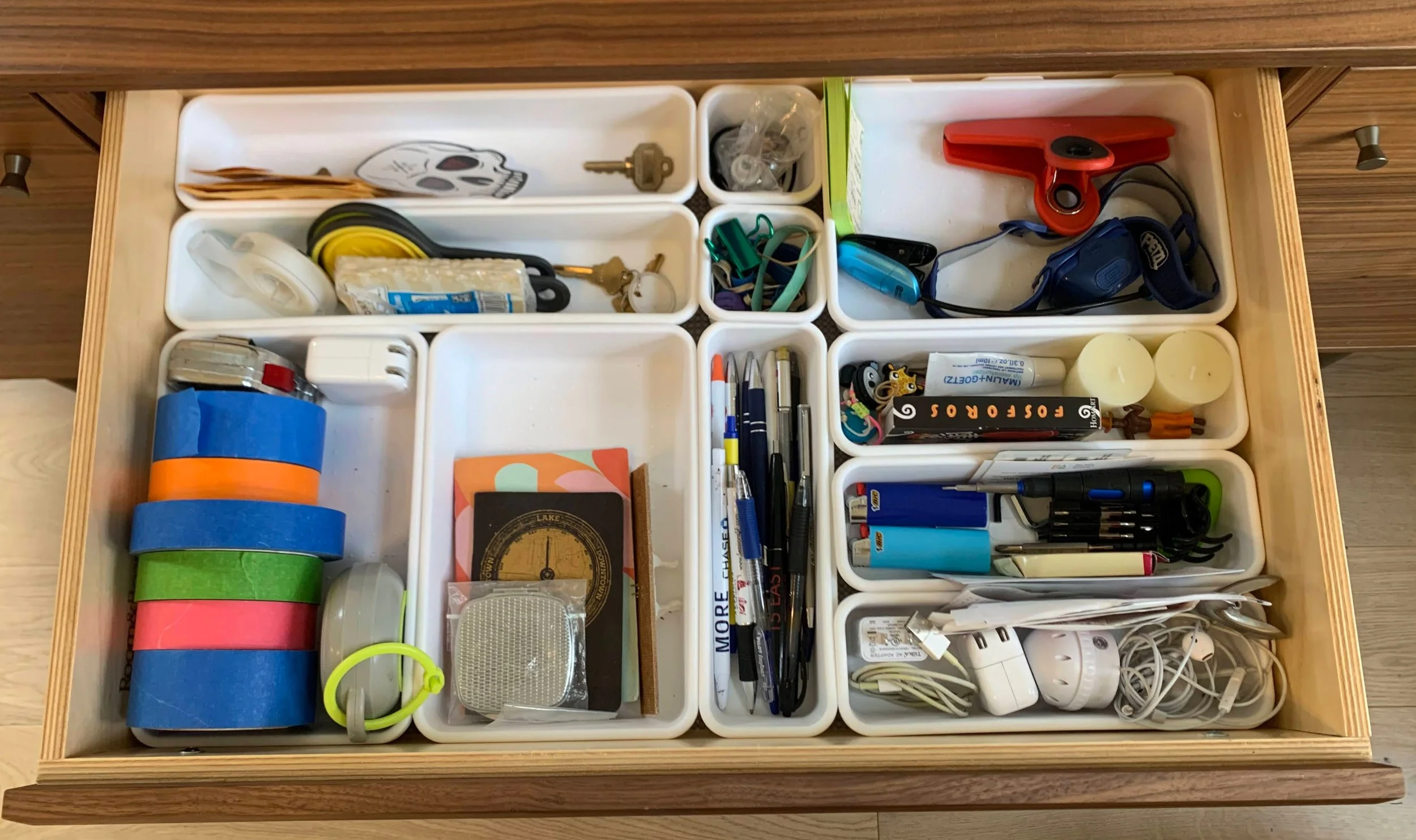 A JUNK DRAWER WITH PURPOSE