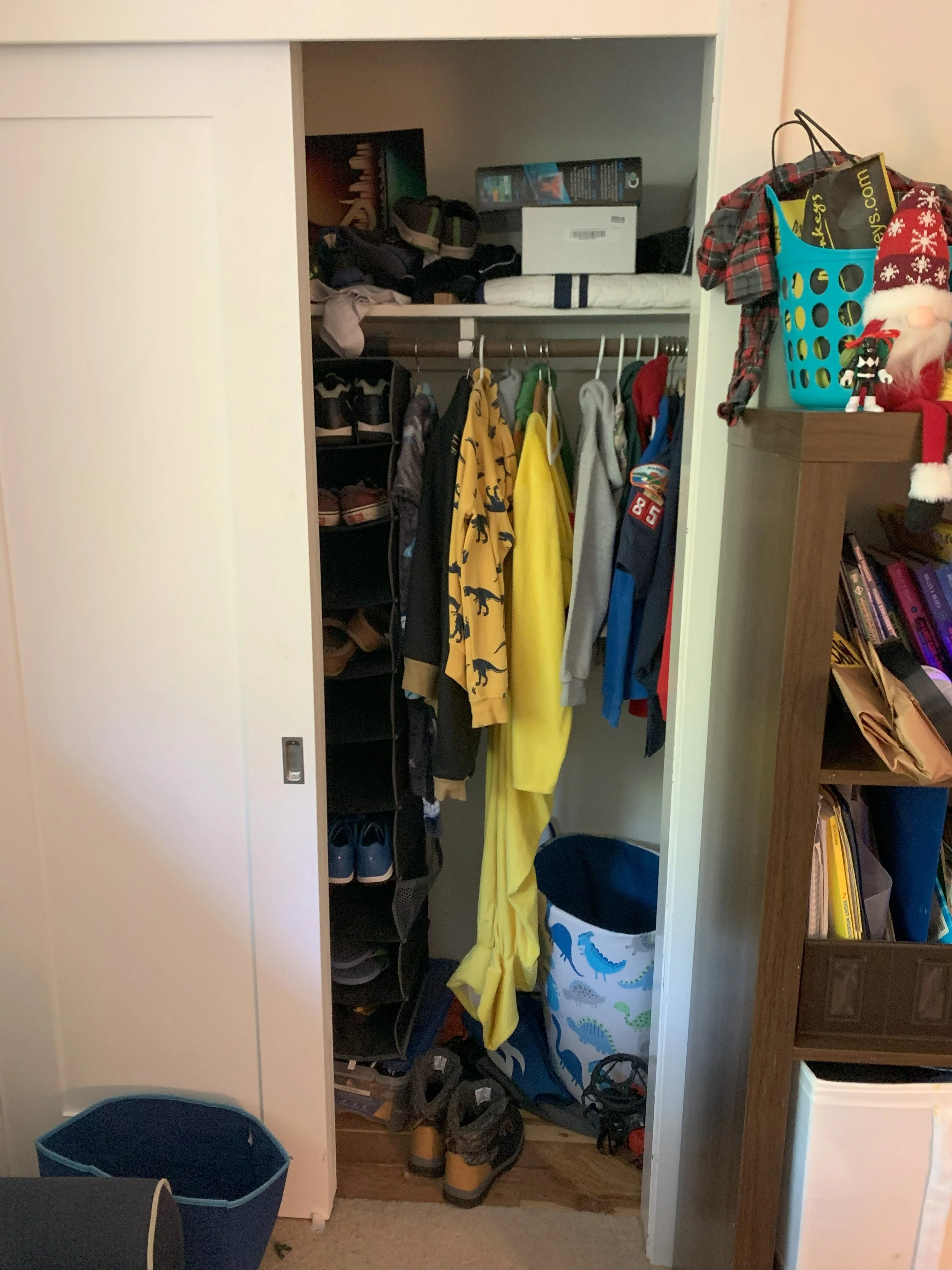 BEFORE - BOY'S CLOSET