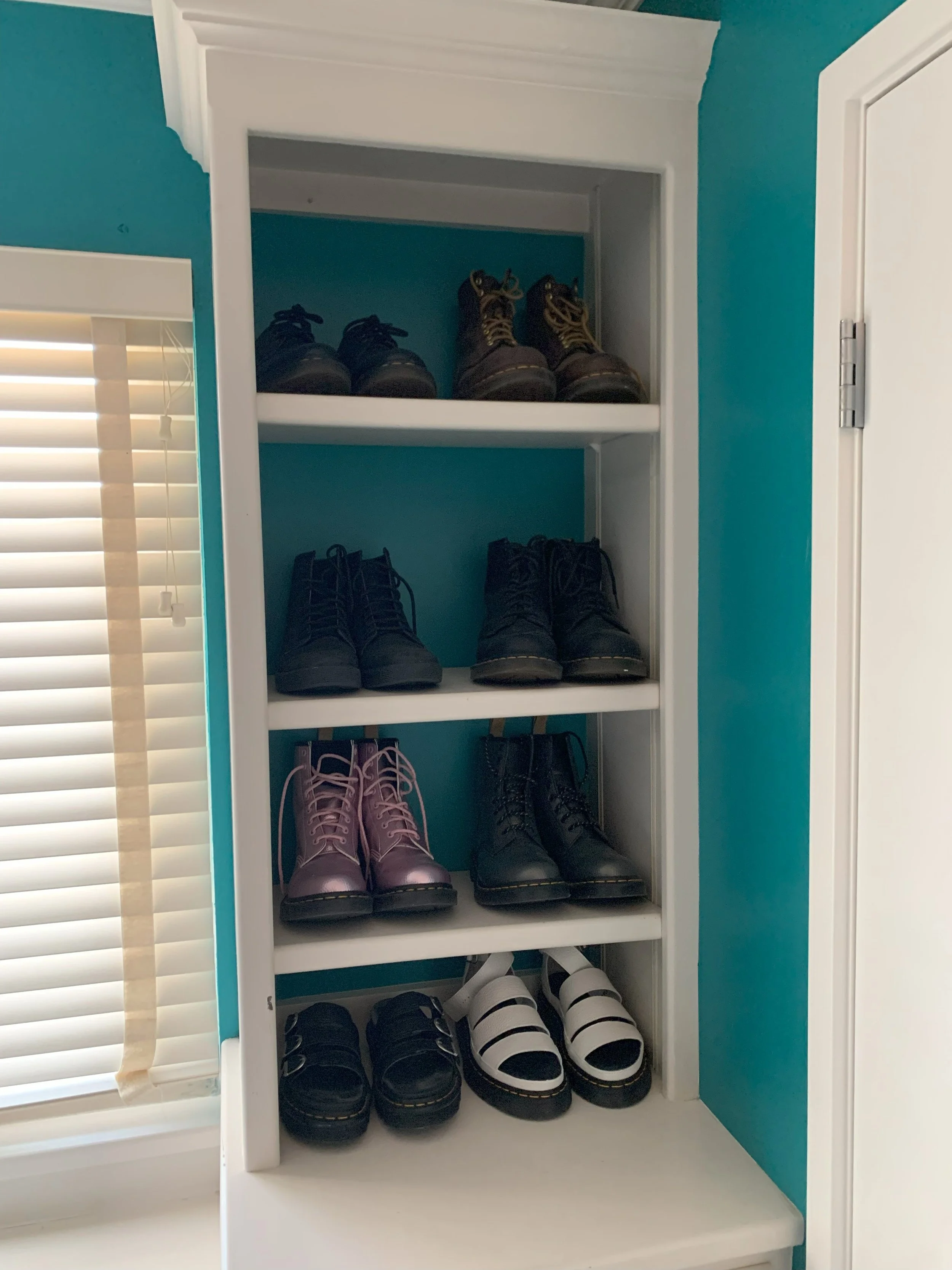 DISPLAYED SHOES