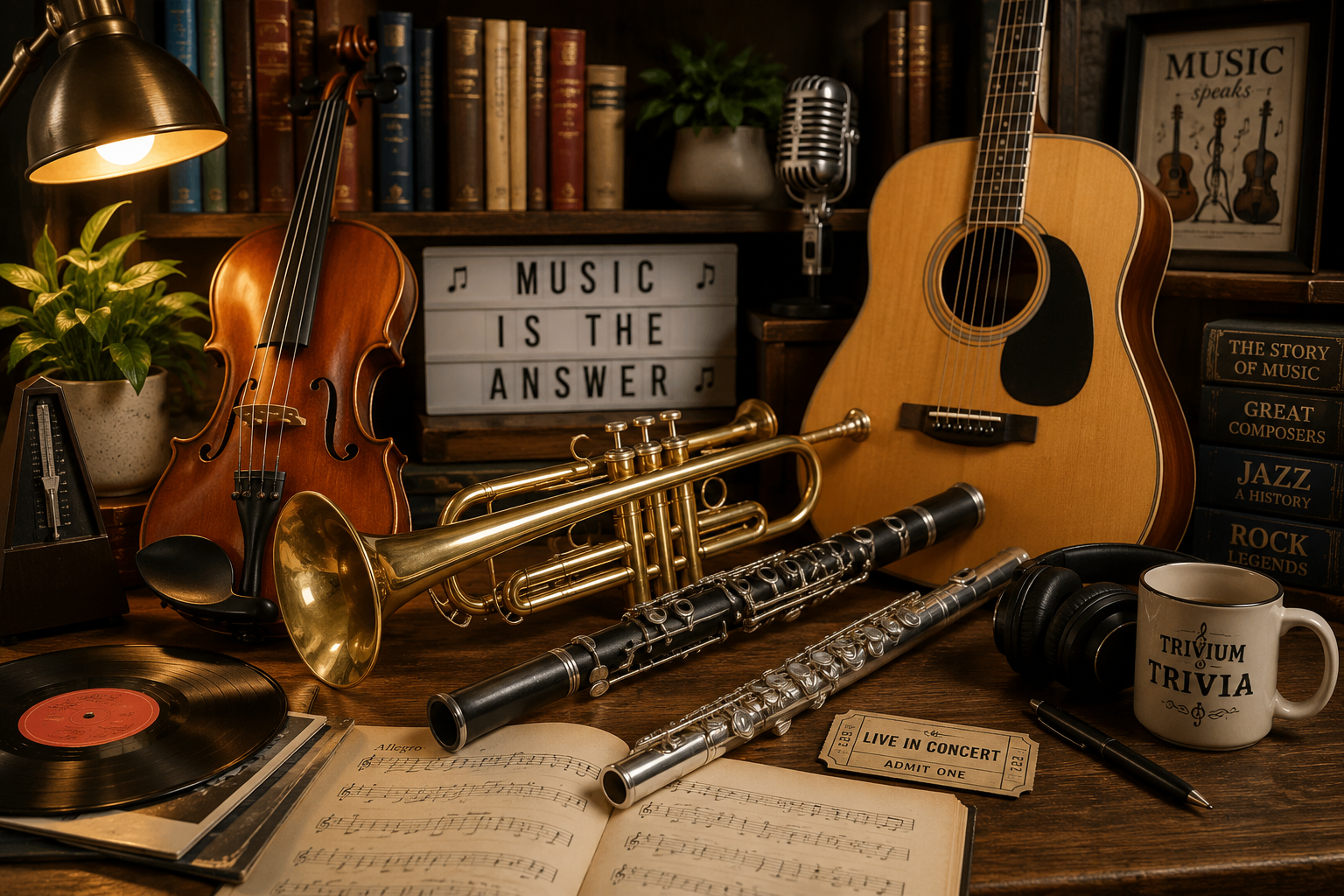 10 Musical Instrument Trivia Questions (With Answers)