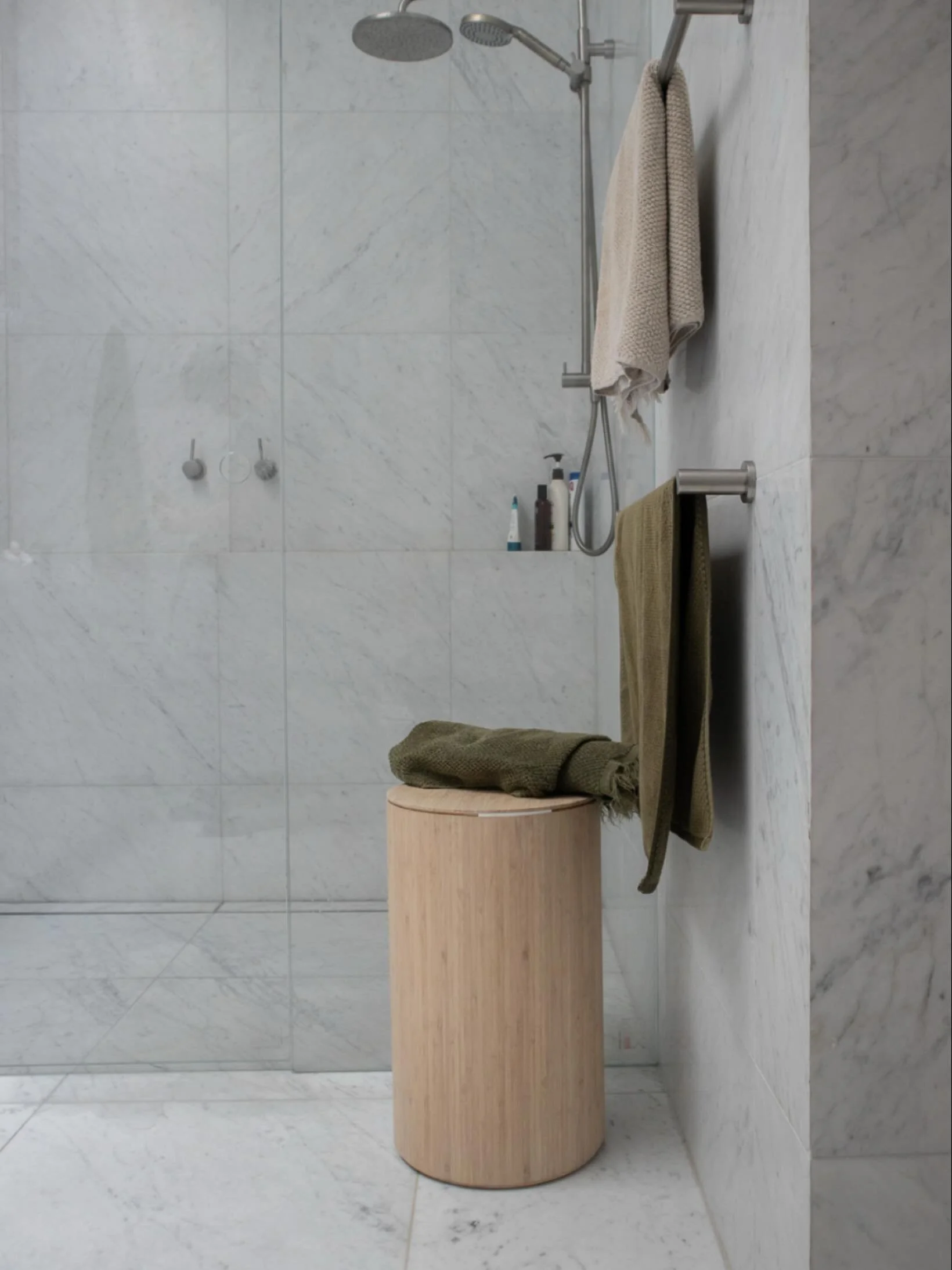 Shower&rsquo;s running, towels waiting. Otto turns the bathroom into a little moment of luxury.

#australianmade #bathroomdecor #homestyle #interiorinspo #bathroomstyling #d&eacute;cor