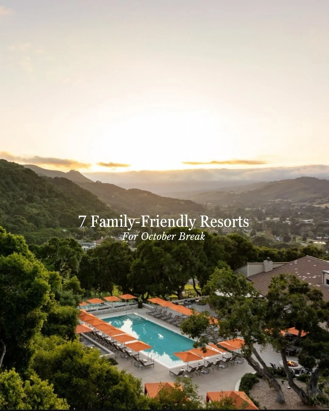 School&rsquo;s back in session, and you deserve a fall escape just as much as the kids. We are highlighting 7 family-friendly resorts that make the perfect getaway&mdash;think cozy suites, endless activities, and a little something for every age. The