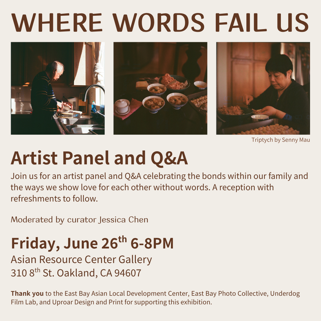 Artist Talk: Where Words Fail Us