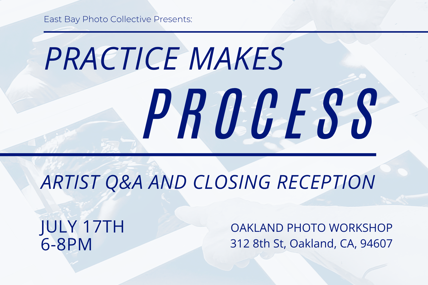 ARTIST TALK - Practice Makes Process