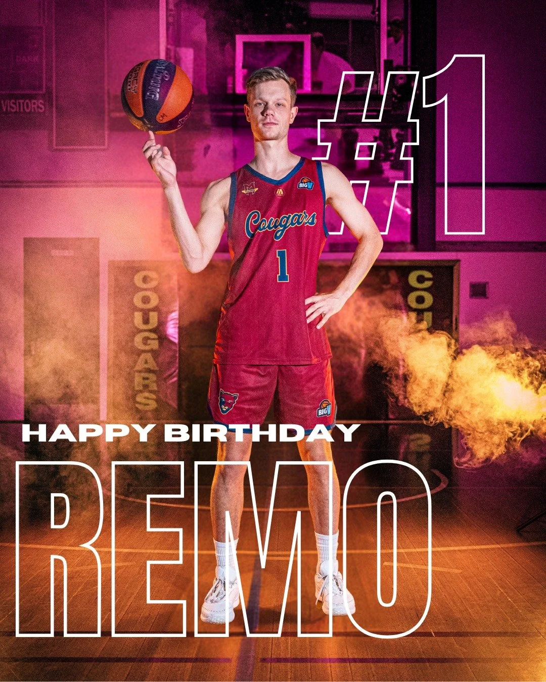 Happy Birthday to Championship Men athlete, Remo Simankevicius 🎉

#CougarPride #HappyBirthday