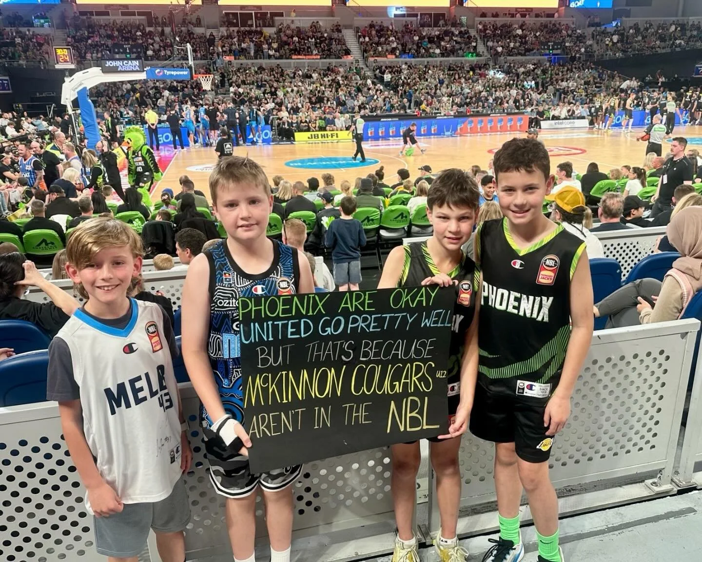 Look&hellip; the sign speaks for itself 👀

#CougarPride 🐾