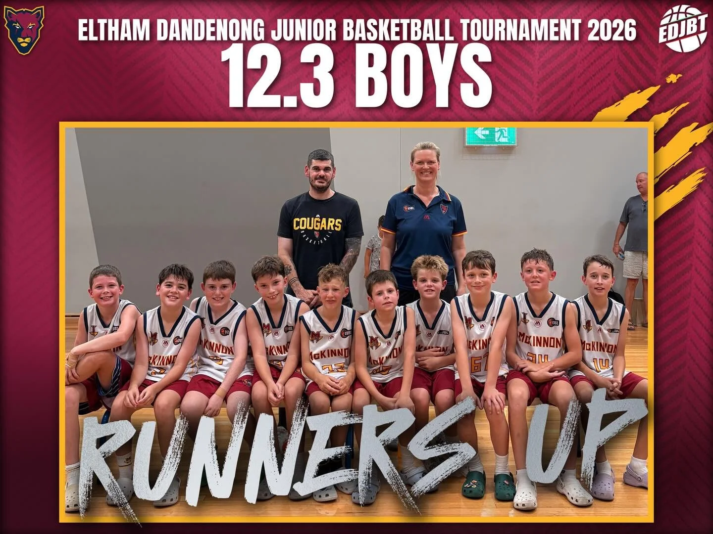 🥈RUNNERS UP!!

Congratulations to our U12.3 Boys on coming runners up in the EDJBT U12 Boys B4 Grand Final

#cougarpride🐾