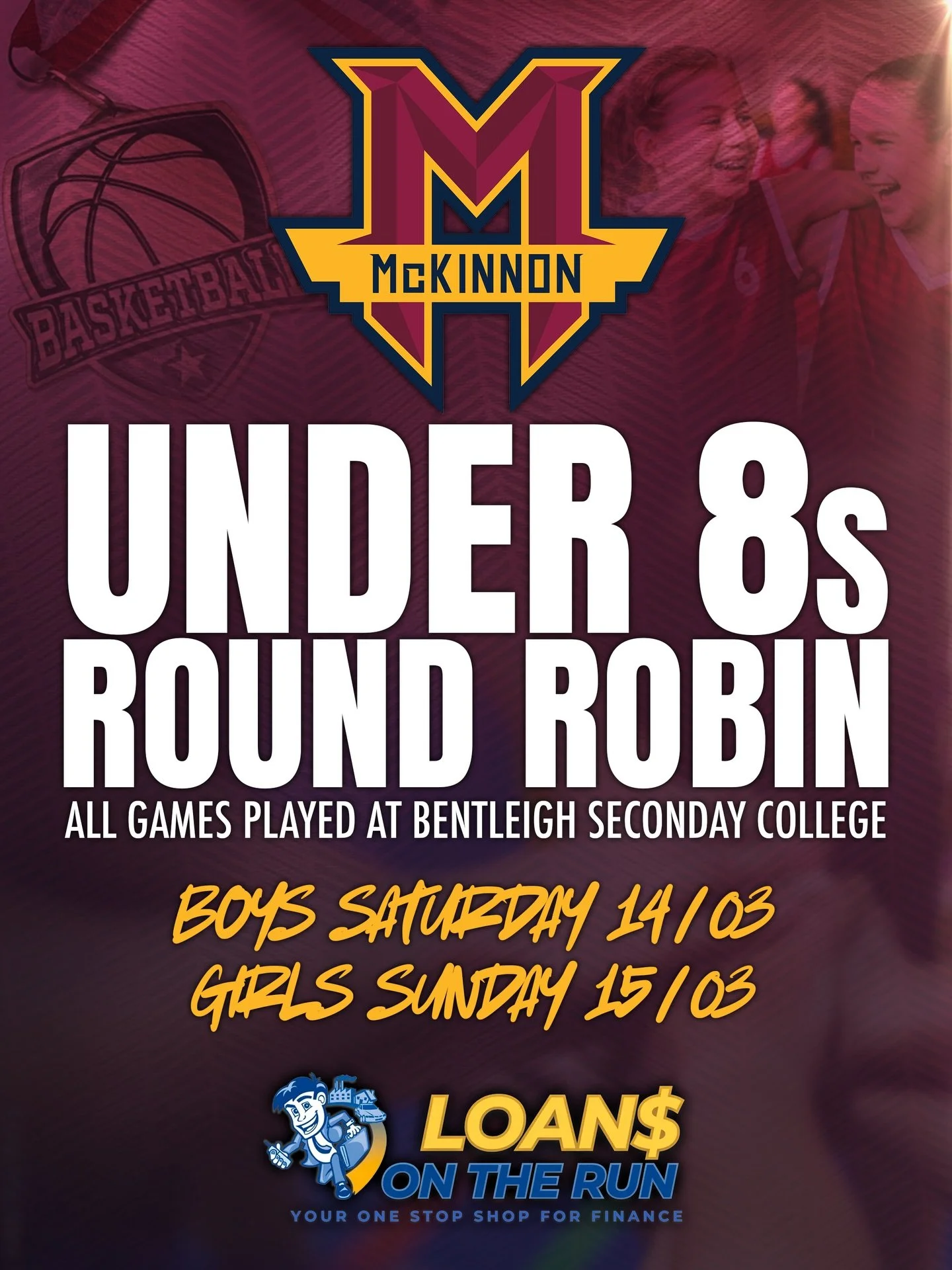 🏀 Under 8s Round Robin Weekend!

Good luck to all our young ballers hitting the court this weekend for the Under 8s Round Robin!  
Have fun, play hard, and enjoy every moment of the games. We can&rsquo;t wait to see plenty of smiles, teamwork and gr
