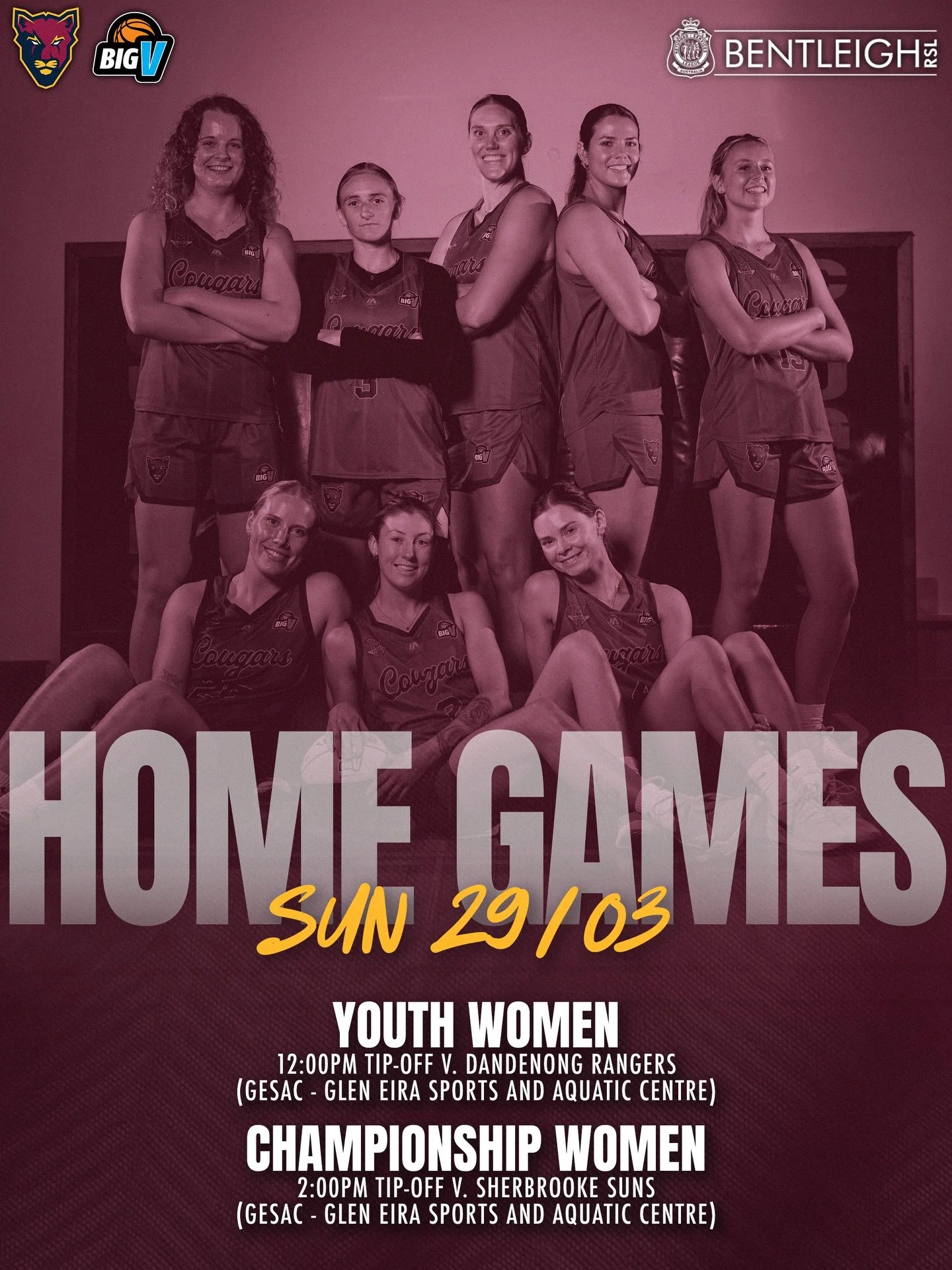 🏀 It&rsquo;s opening round for our Championship teams and Round 3 for our Youth program, with a full weekend of action ahead 

On Saturday night, our Youth Men and Championship Men hit the road to take on Melbourne University🔥

Attention then turns