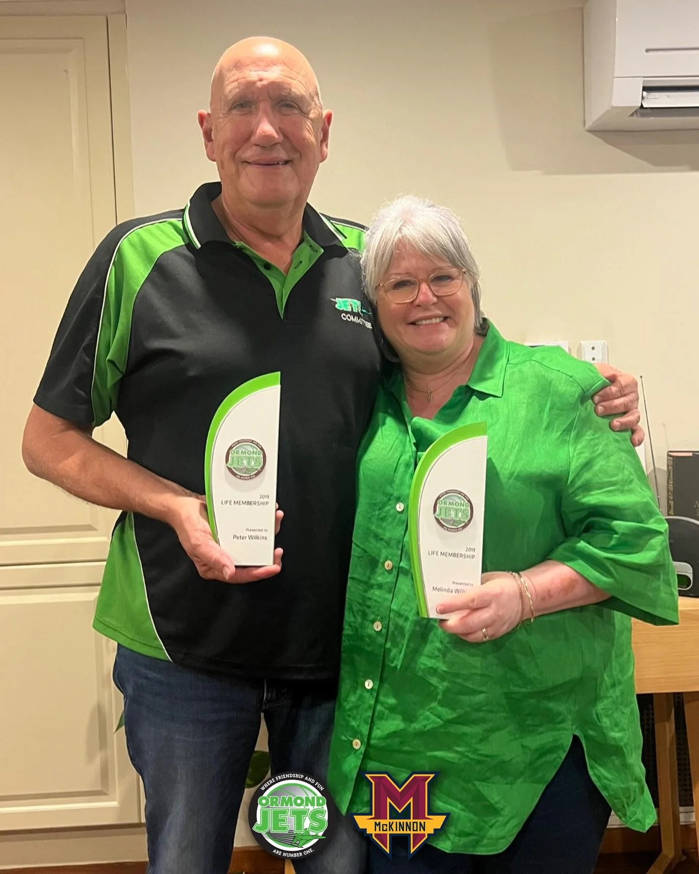 🙏 On behalf of McKinnon Basketball, we extend our sincere and heartfelt thanks to Peter and Melinda Wilkins for their extraordinary dedication, commitment and service to the McKinnon Basketball community through their leadership of Ormond Jets Baske