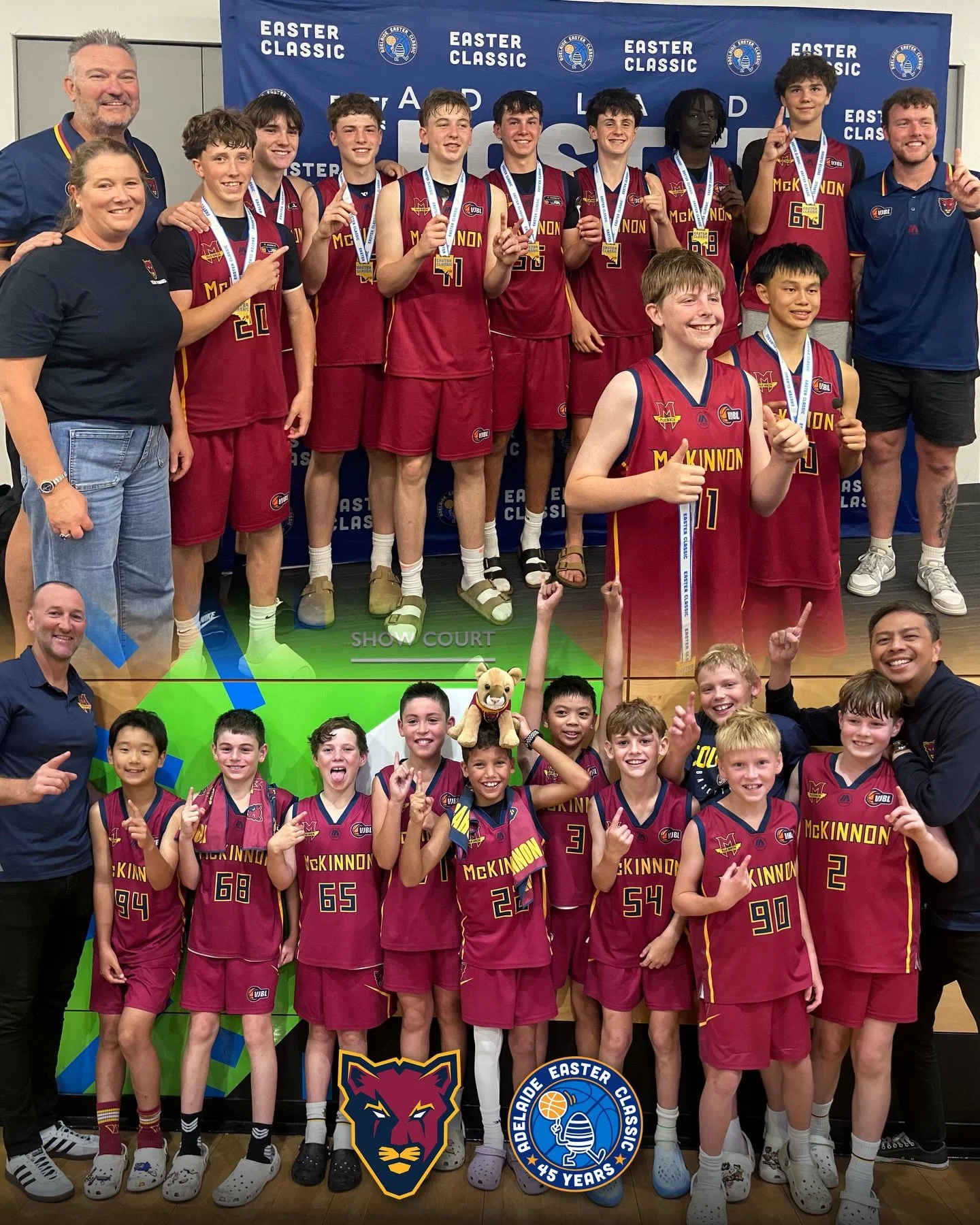👏Well done to all our McKinnon Cougars teams who competed at the 2026 Adelaide Easter Classic!

We hope you all had an amazing time both on and off the court 🏀💪

#CougarPride 🐾🐆
