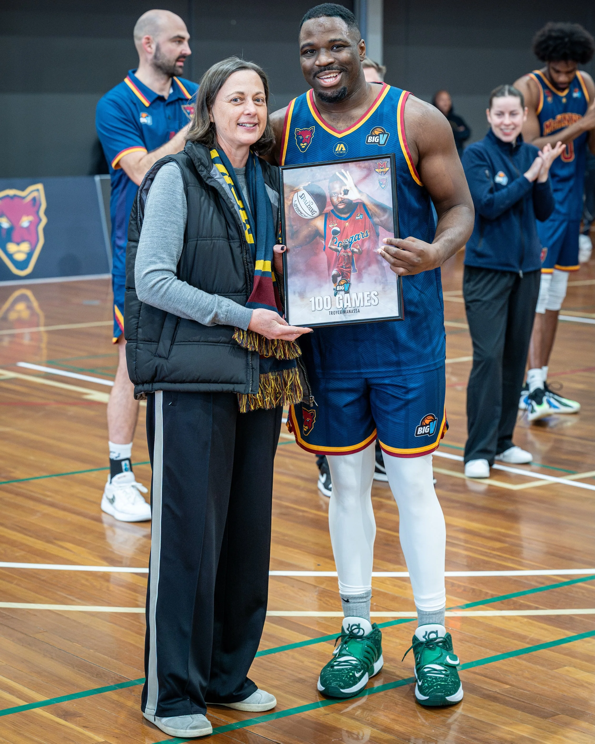 👏 Congratulations Troyce Manassa on 1️⃣0️⃣0️⃣ Big V games