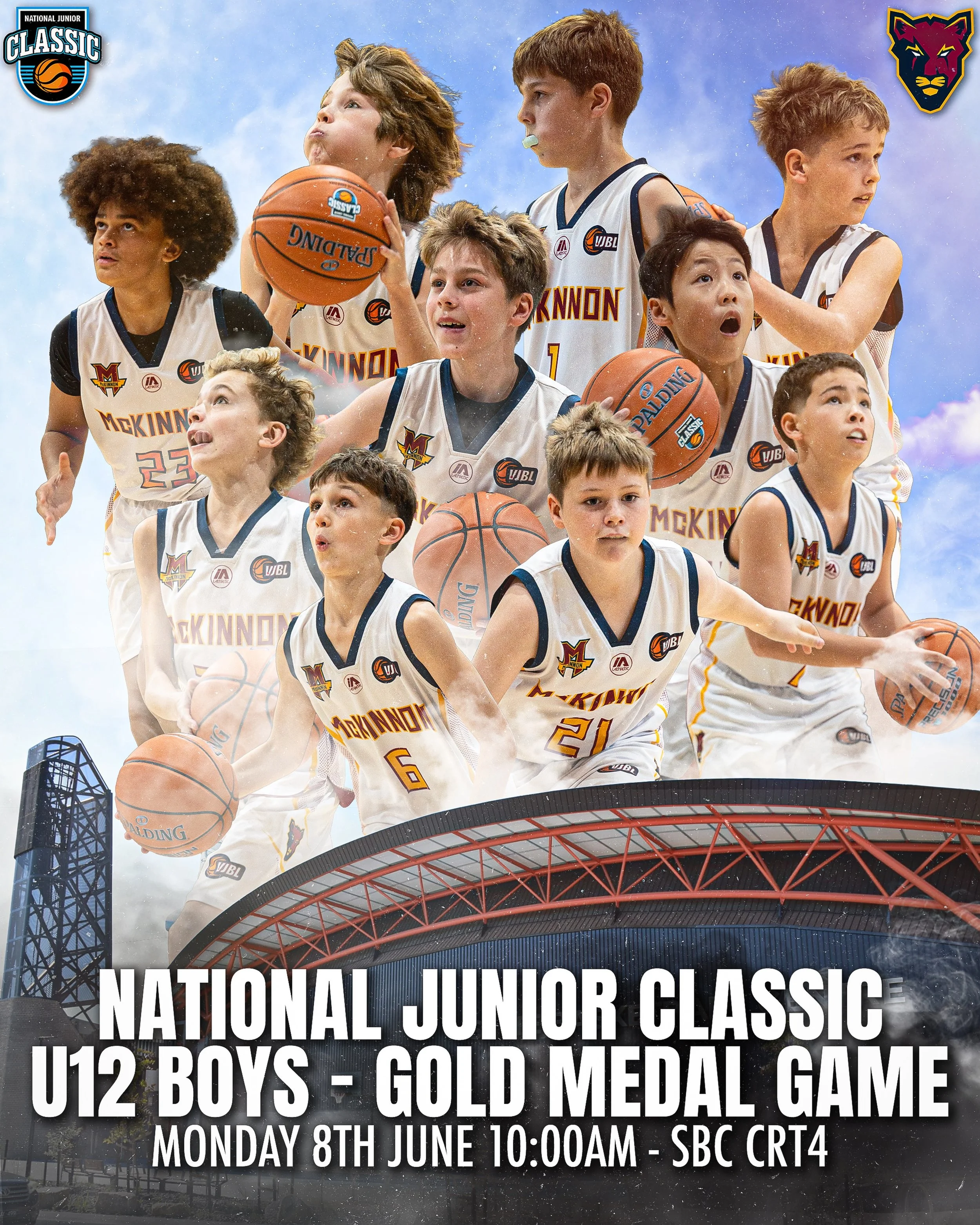 🐾 GOLD MEDAL GAME TOMORROW! 🐾

Our U12 Boys are through to the Gold Medal Game at the 2026 National Junior Classic and we&rsquo;d love to see a sea of red, gold and navy in the stands!

The boys take on Diamond Valley tomorrow morning with a Nation