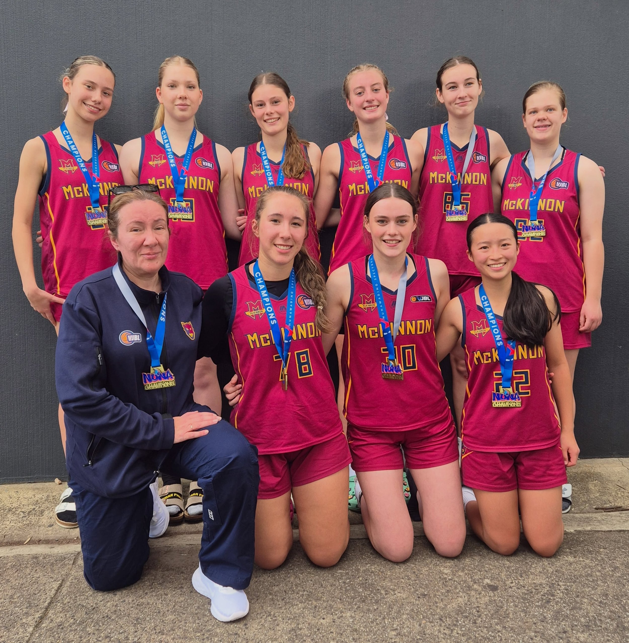 👑 Well done to our McKinnon Cougars teams that competed over the Kings Birthday Long Weekend!

🥇 Girls 18.2
🥈 Boys 12.3
🥈 Boys 12.4
🥈 Boys 14.3
🥈 Girls 16.3

#cougarpride🐾