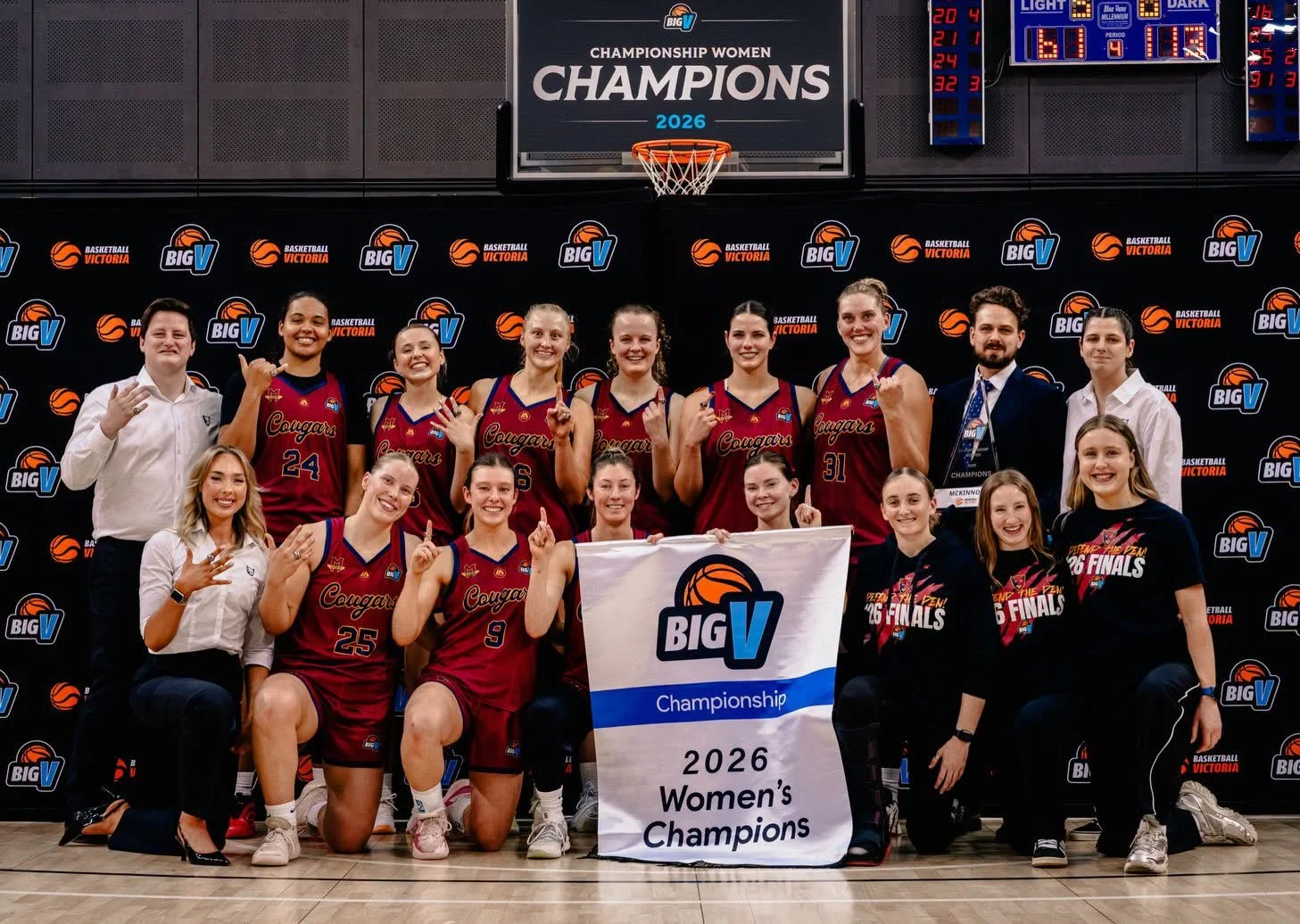 McKinnon Cougars Claim Big V 2026 Championship Women Crown