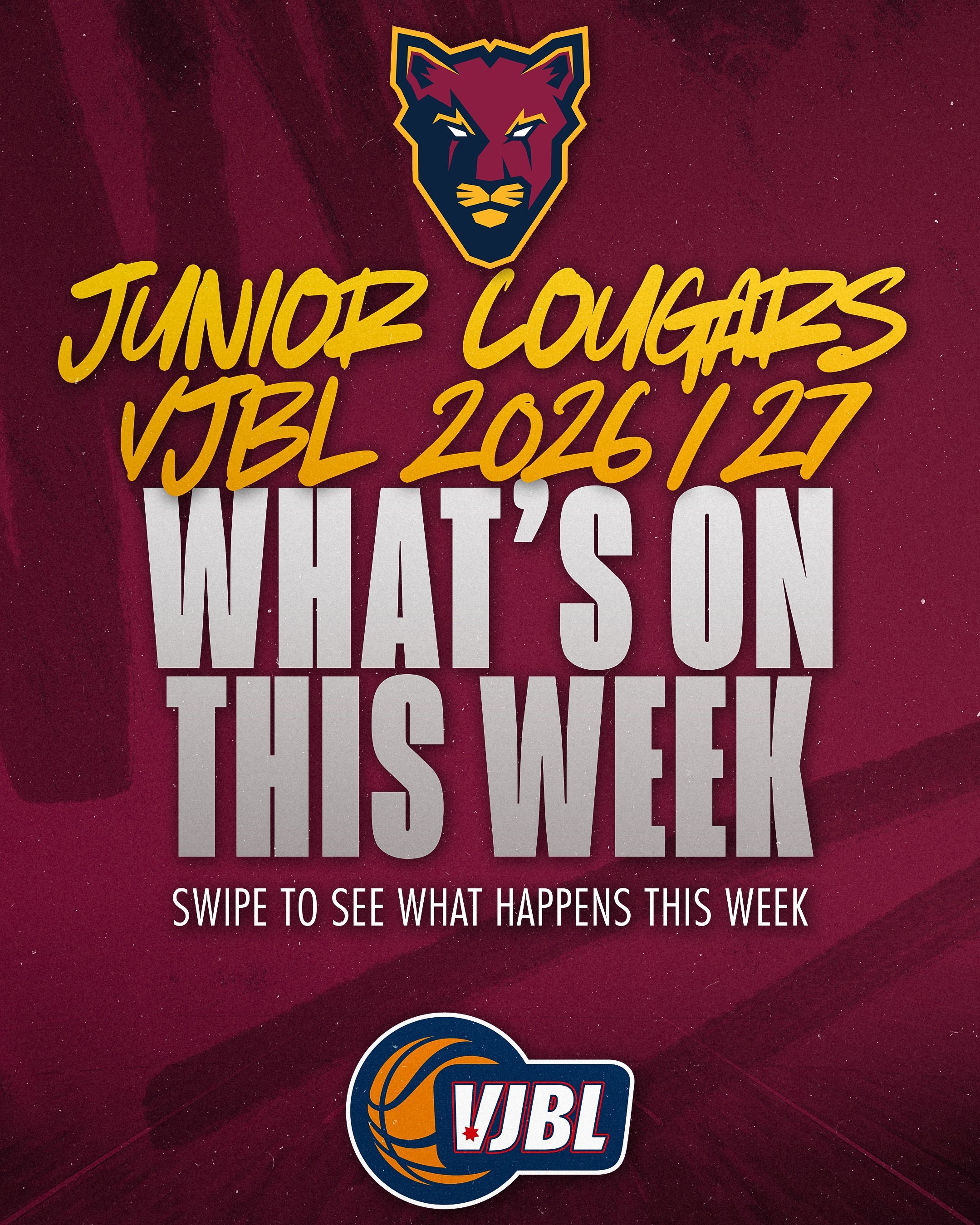 ⚠️ An important week awaits the McKinnon Cougars 2026/27 VJBL program, with tryouts, final team selections, compulsory parent inductions, uniform fittings and intraclub practice games.

Athletes and families are encouraged to review the schedule.