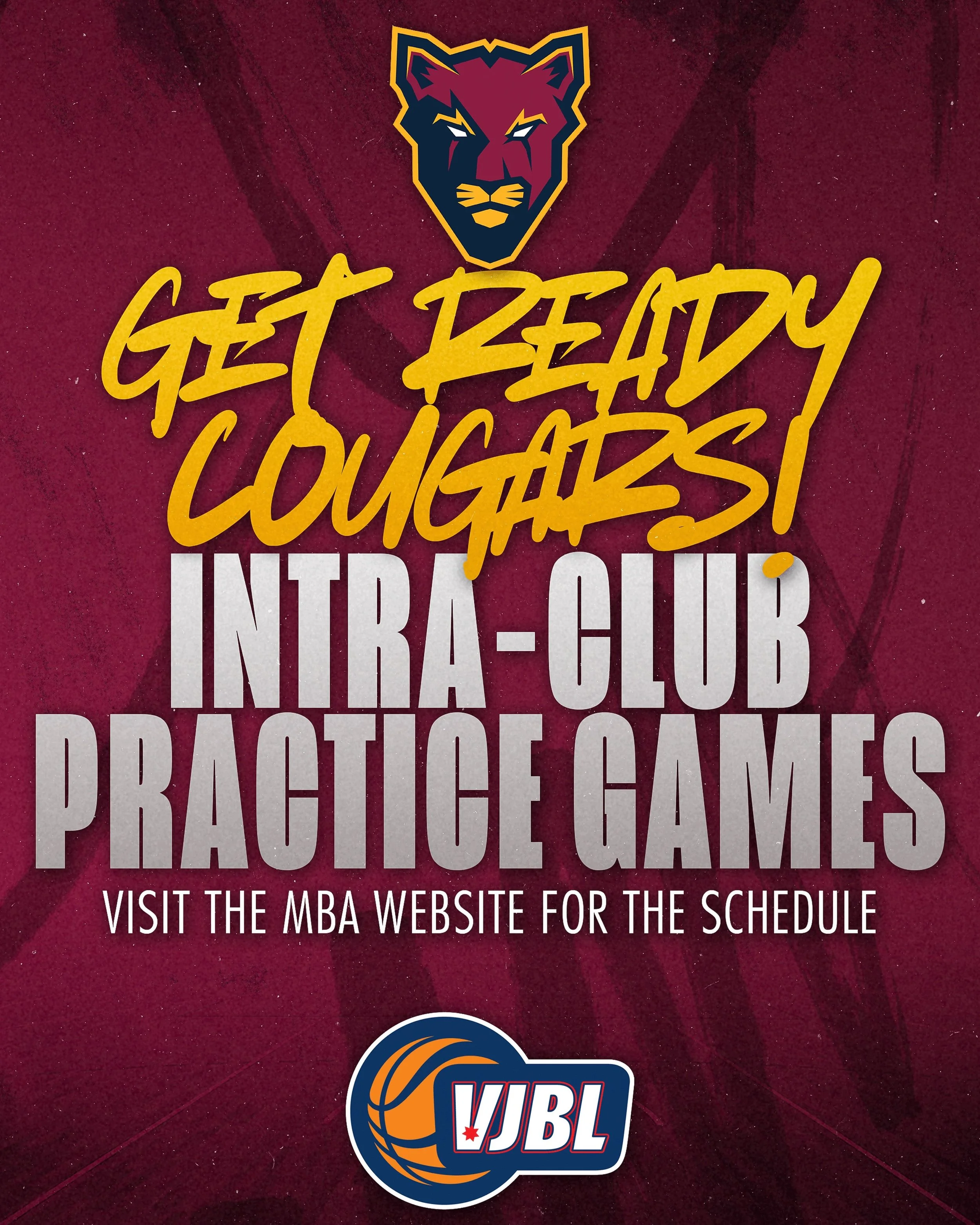 🤩 Our newly selected McKinnon Cougars teams will take the court for intra-club practice games this Friday 16th October.