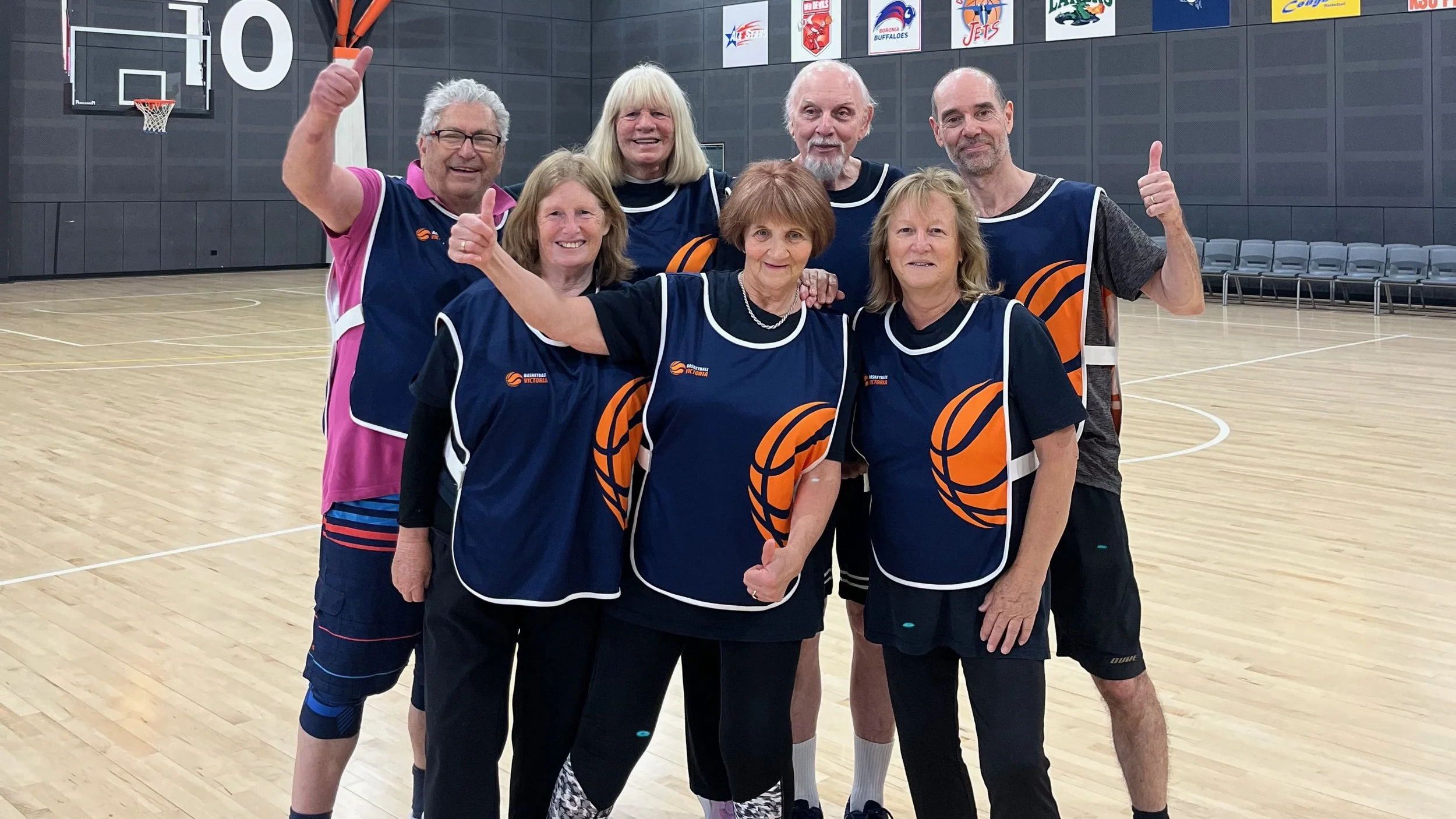 McKinnon Walking Basketball team enjoys success