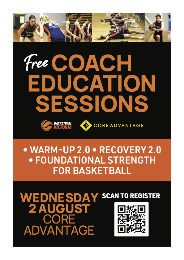 COACH EDUCATION WITH CORE ADVANTAGE — McKinnon Basketball Association
