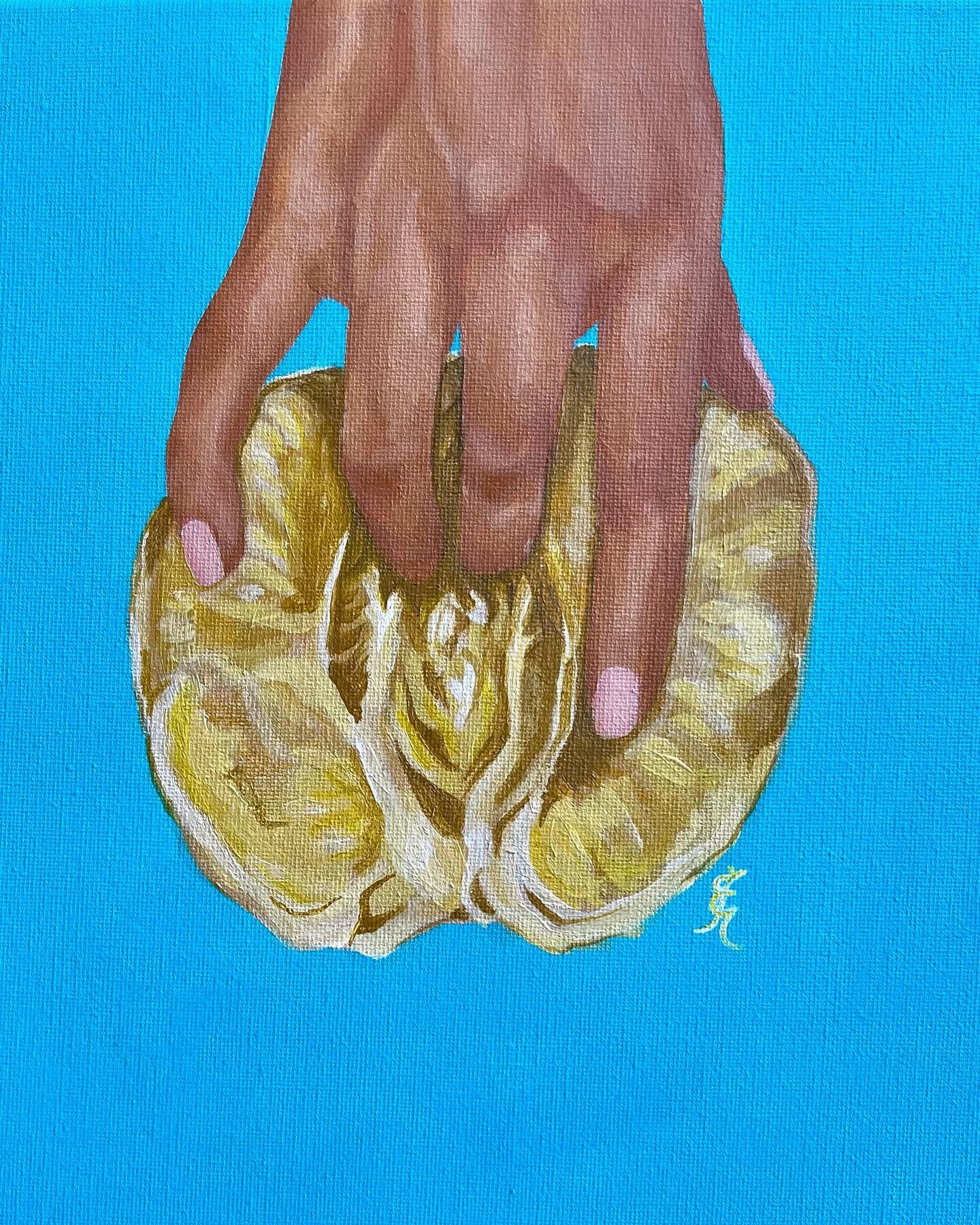 citrus 11x14&rdquo; acrylic on canvas