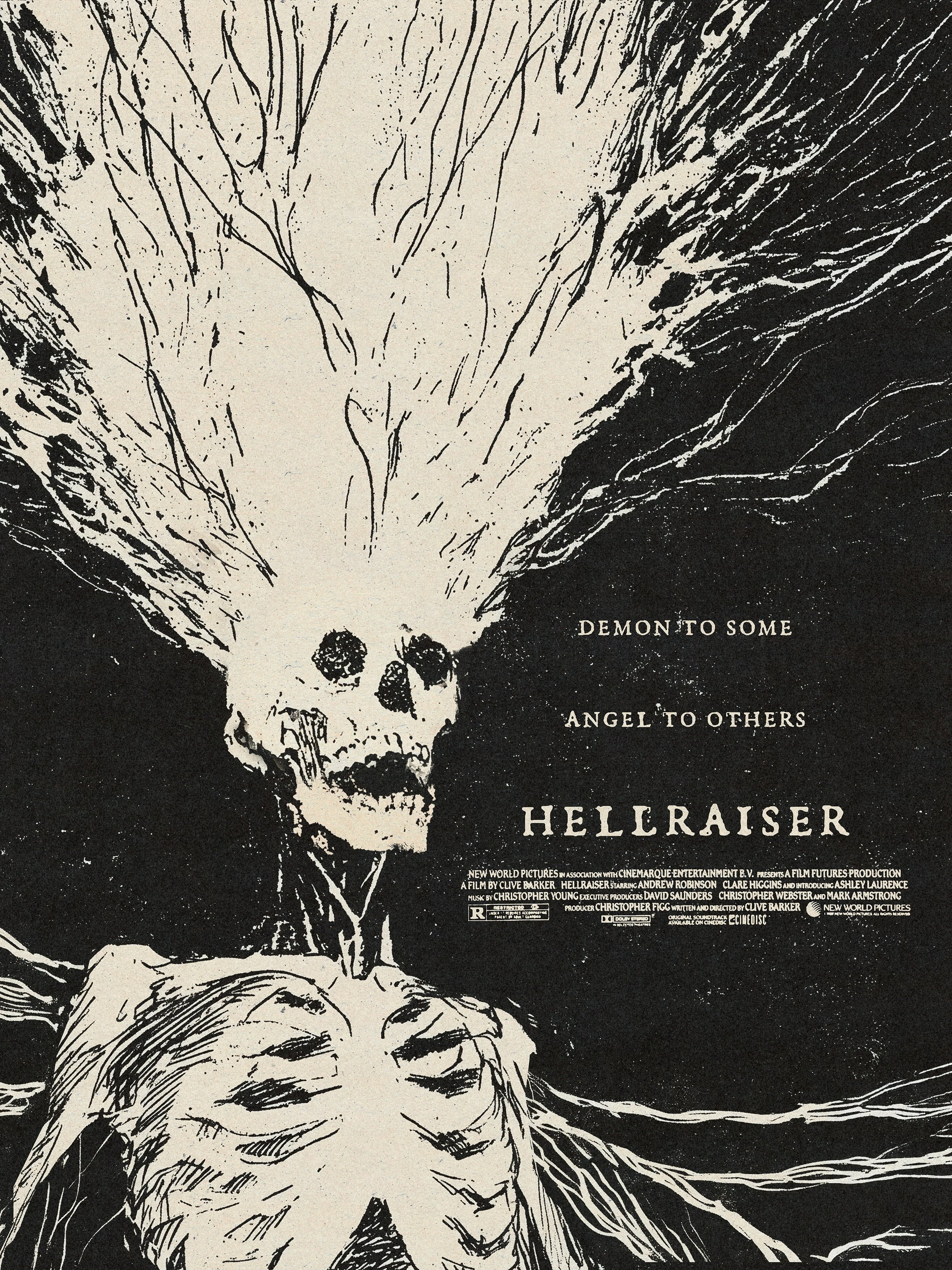 Hellraiser ⛓️&zwj;💥

.
.
.
.
.
.
.
.
.
.

#Hellraiser #CliveBarker #AlternativeMoviePoster #HorrorArt #hoŕrormovies
