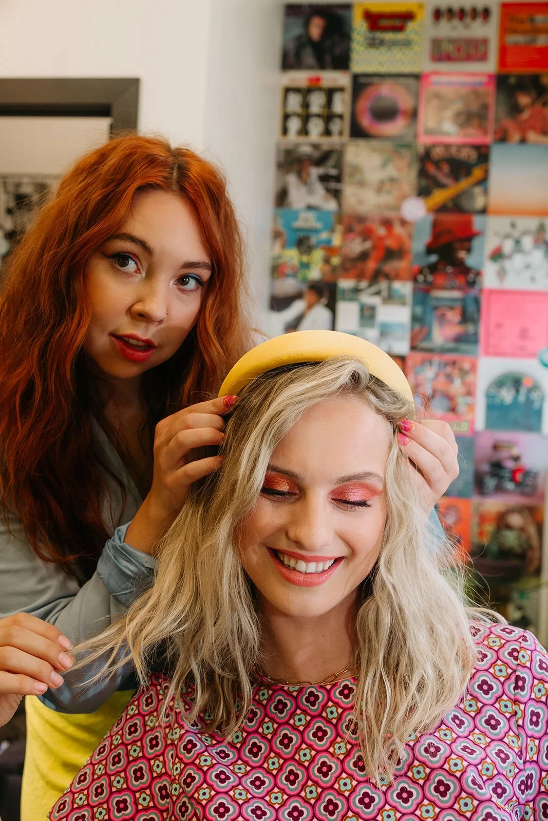 Huss Does Hair ensuring clients are happy with their hair