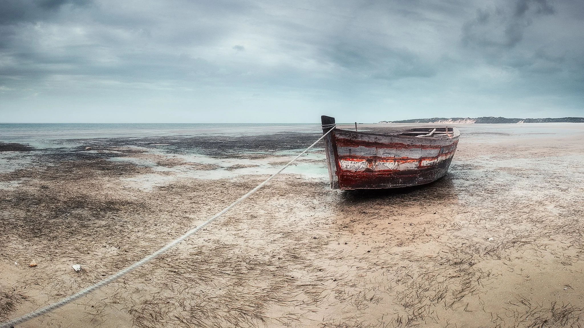 Fishing Boat On The Beach
