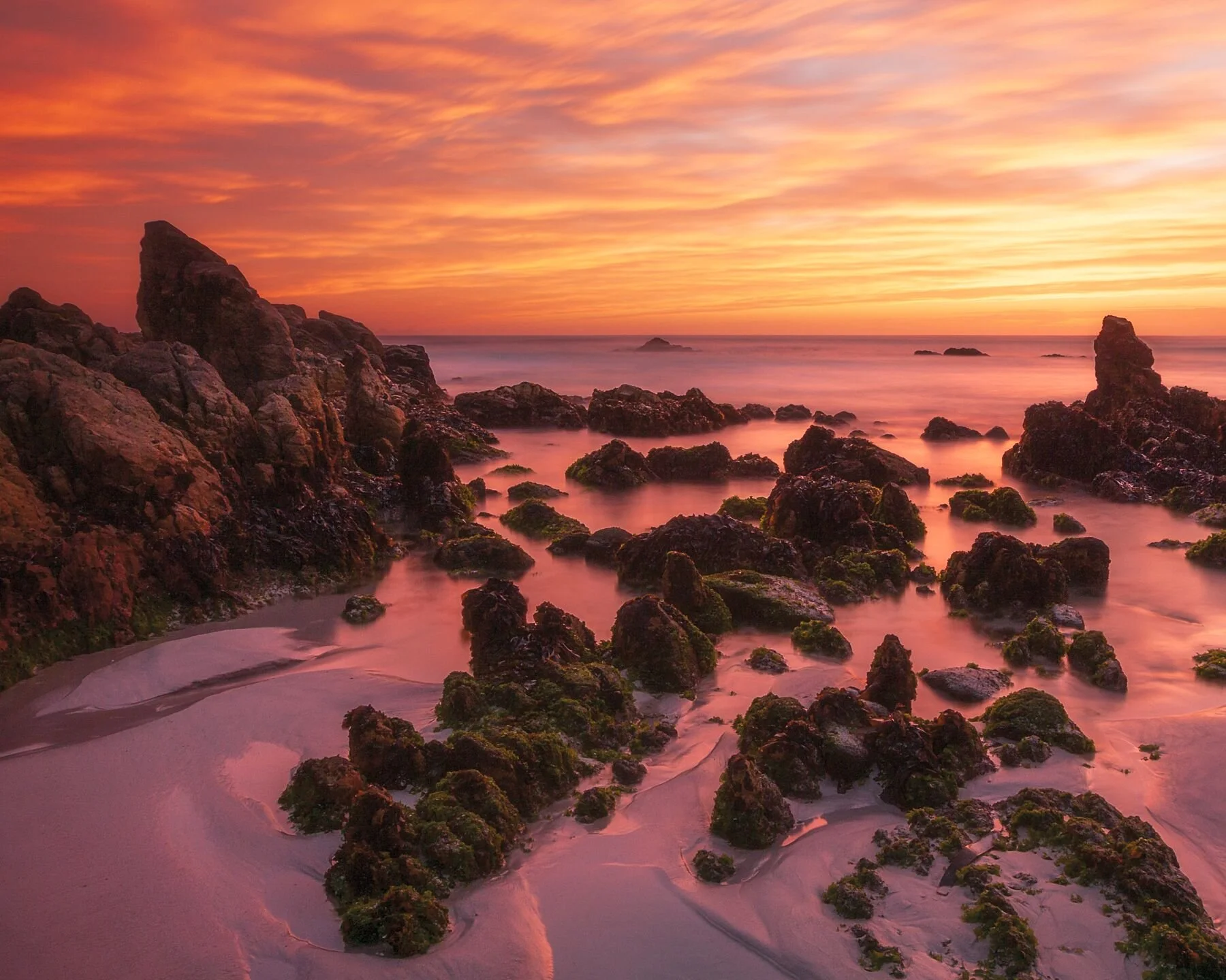 Sunset At Moonlight Bay