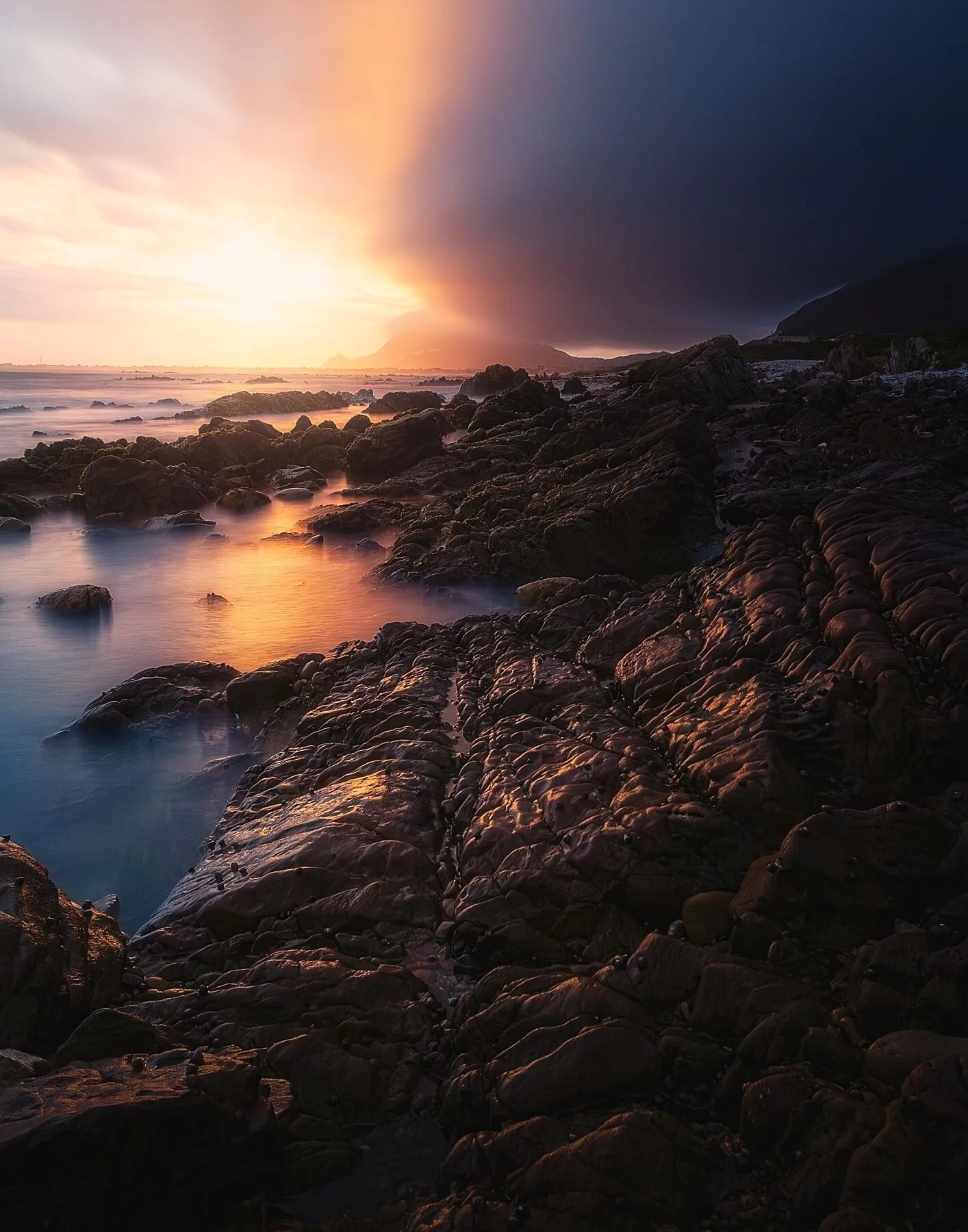 Sunset On The Betty's Bay Coast
