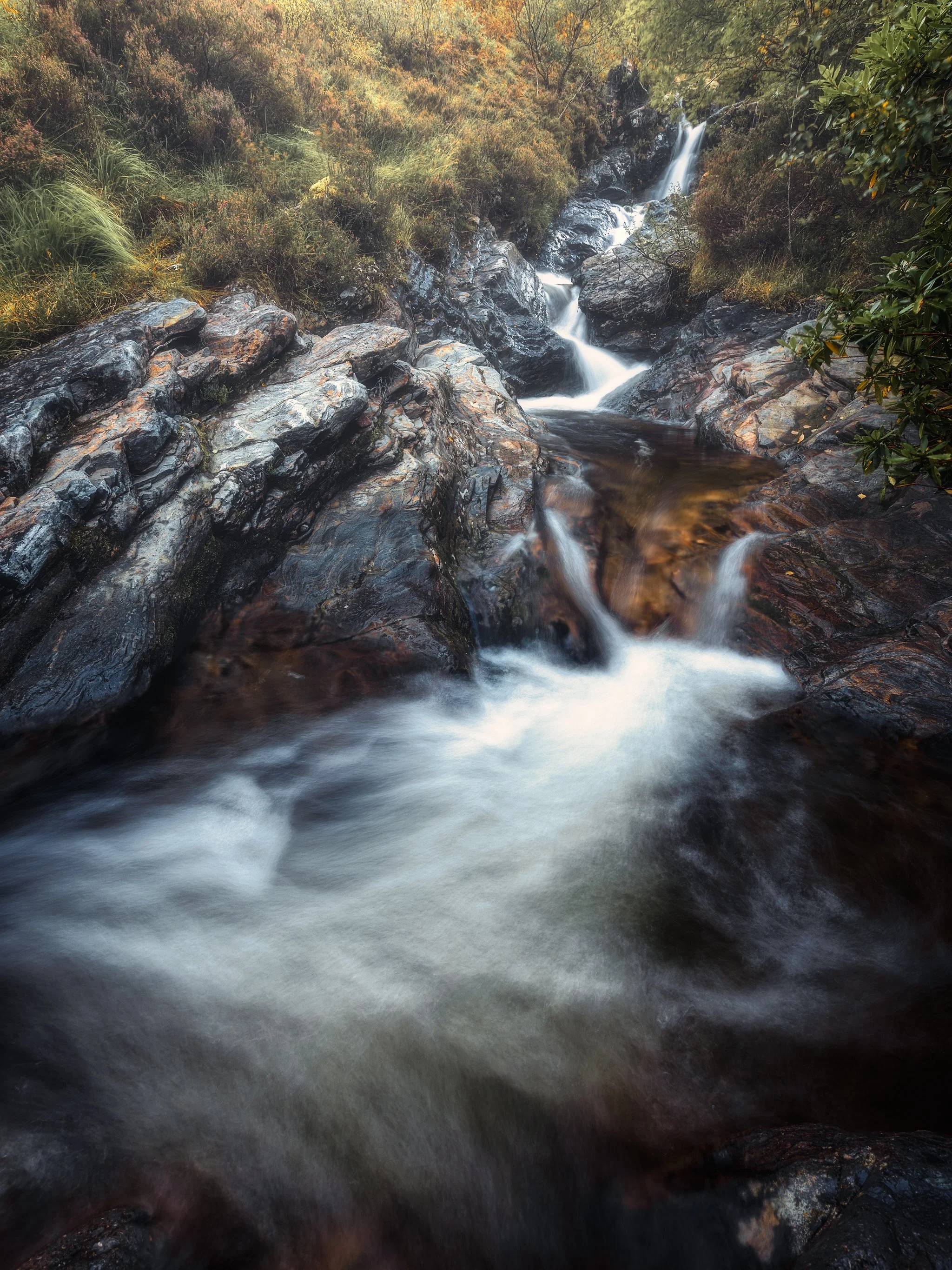 Waterfall Near Loch Leven I