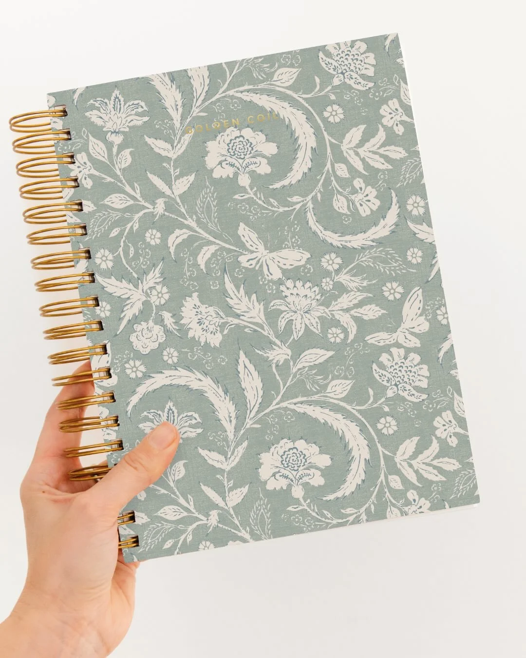 Yay it&rsquo;s that time of the year for the @golden.coil Golden Coil 2026 competition! My design entry for this year is my Louisa Floral Butterfly pattern 🦋 I hope you like it! 

#GCxDESIGN26 #vintageflorals #patterndesign #planners #patterncommuni