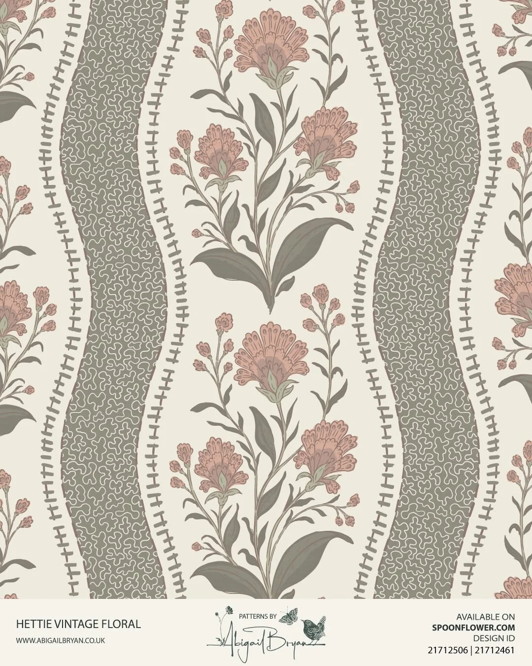 Meet my latest pattern Hettie Vintage Floral, as a wallpaper she creates a backdrop for a romantic vintage charm style which is so timeless 💚 

Available on my Spoonflower shop in two different sizes
ID 21712506 | 21712461

#romanticvintagestyle #ro