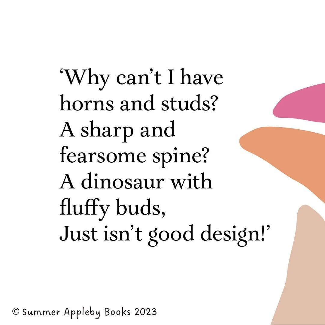 One more excerpt&hellip; and then I MUST stop writing and start publishing. 😅 One of the awkward things about working to your own deadline, is nobody is on your back telling you to hurry up! 

Pompekfinkus is a dinosaur with a problem. Instead of a 