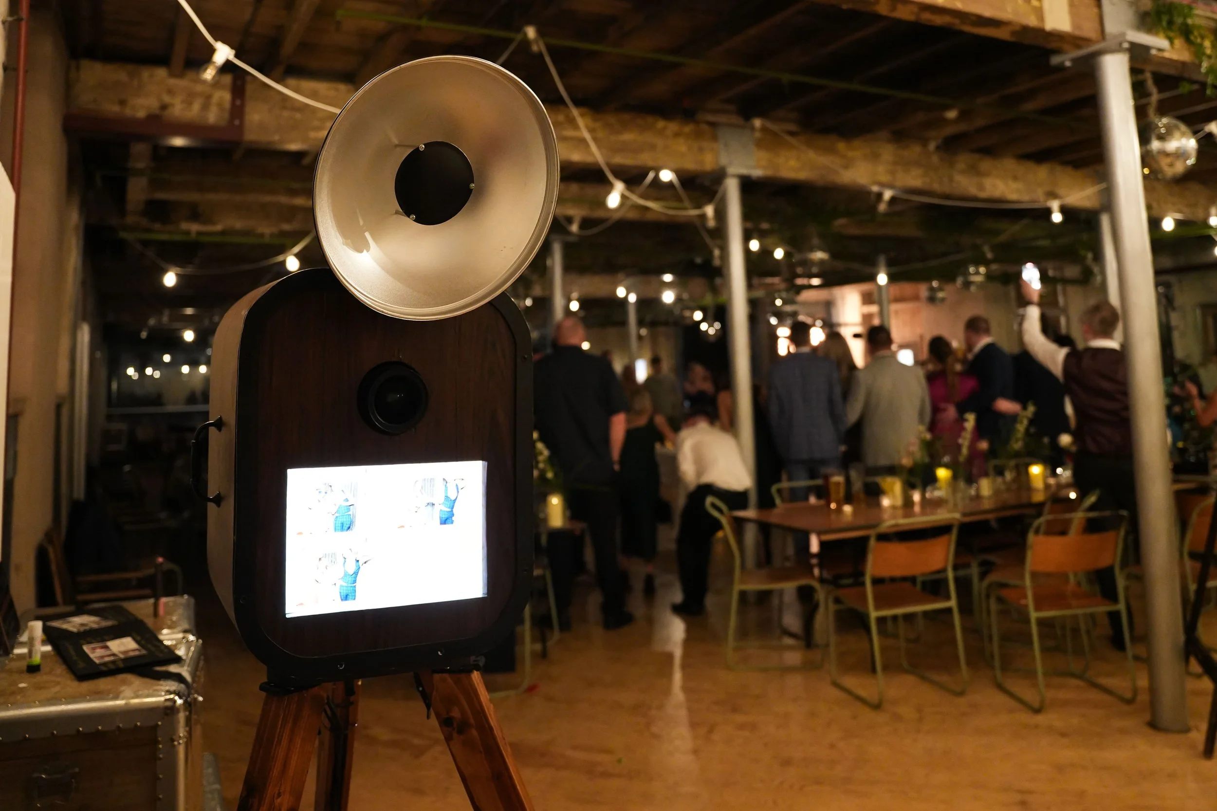 A Perfect Match: Holmes Mill Weddings &amp; The RetroBooth